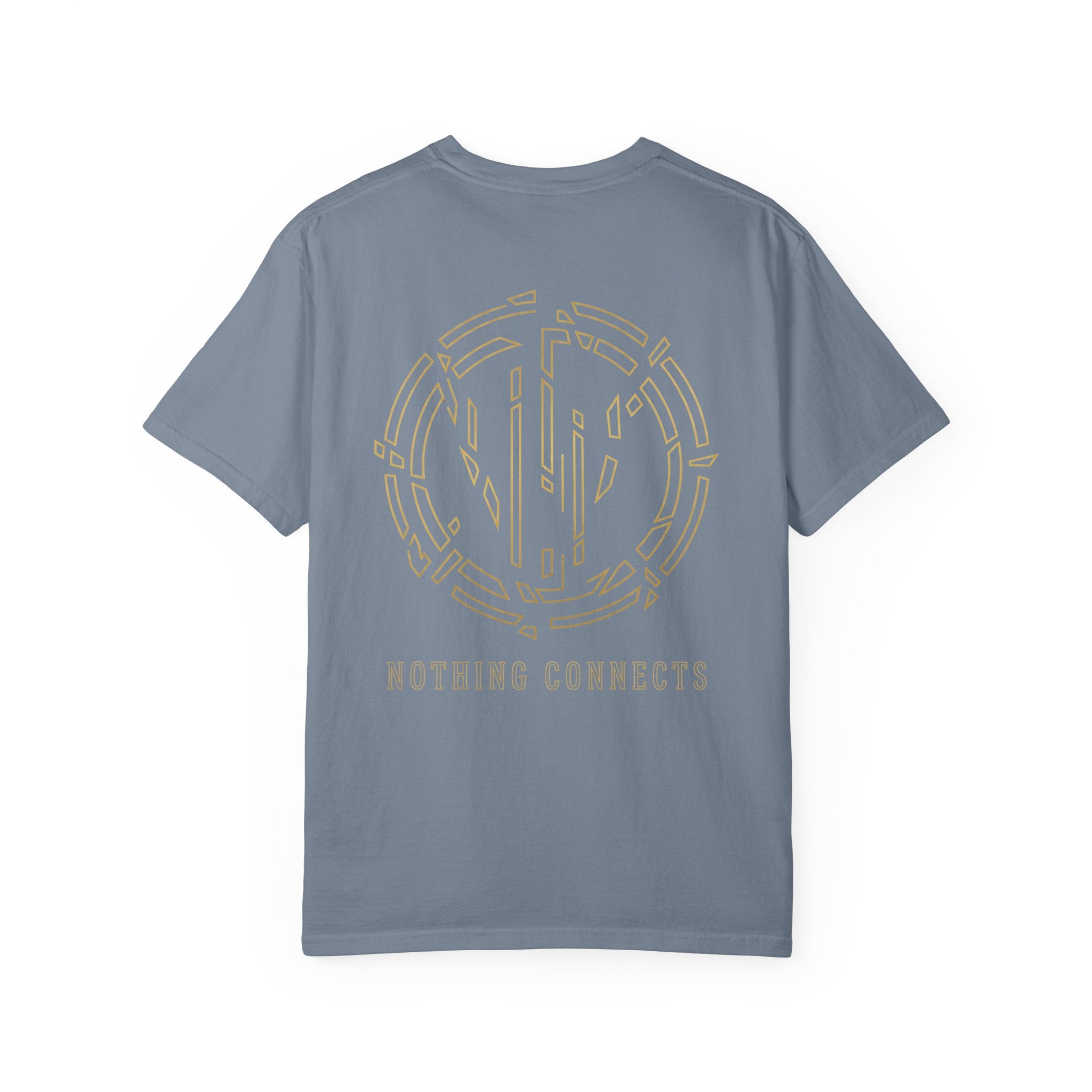 Power Runs Black PRB Cael Mór Symbol T-Shirt — ‘Nothing Connects’ Minimal Graphic Tee by Power Runs Black