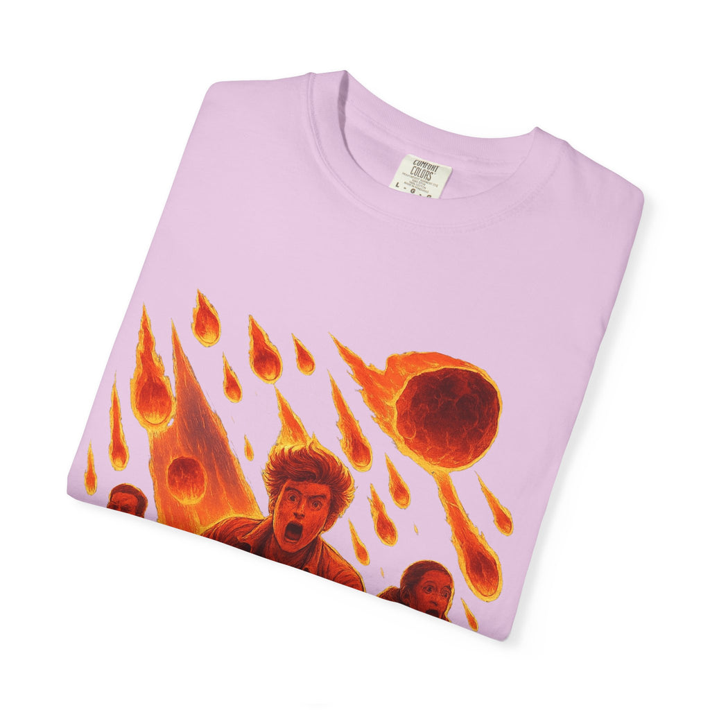 PRB Meteor Shower Escape T-Shirt — Apocalyptic Running Graphic Tee by Power Runs Black