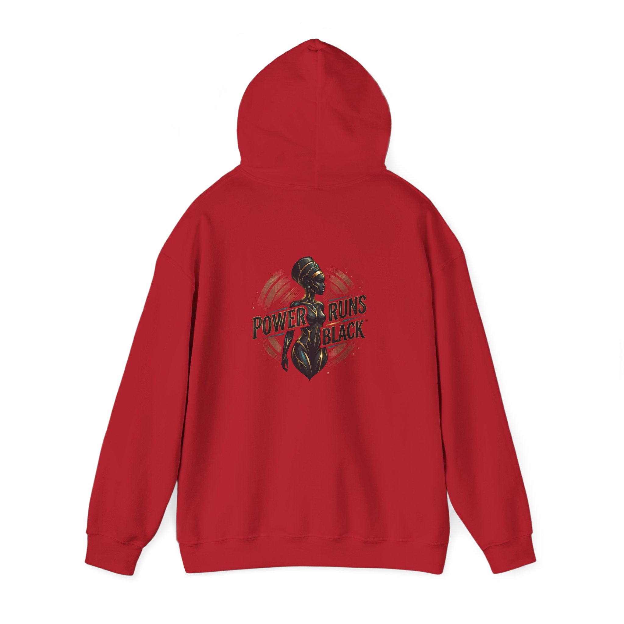 Power Runs Black PRB Logo hoodie Ascension State CROWN design by Power Runs Black