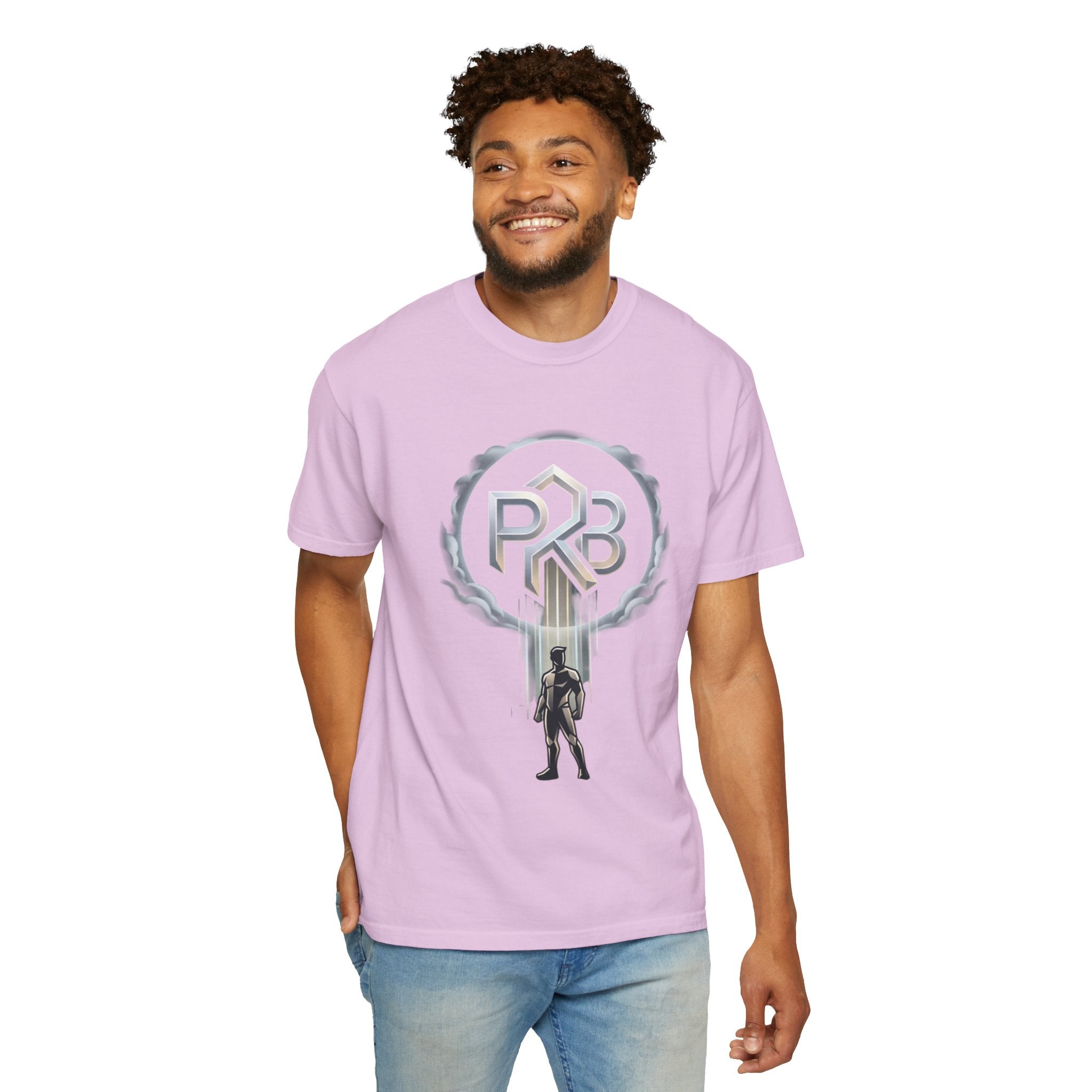 PRB Warrior Emblem Graphic Tee | Vintage Logo Shirt for Gamers & Fantasy Fans by Printify