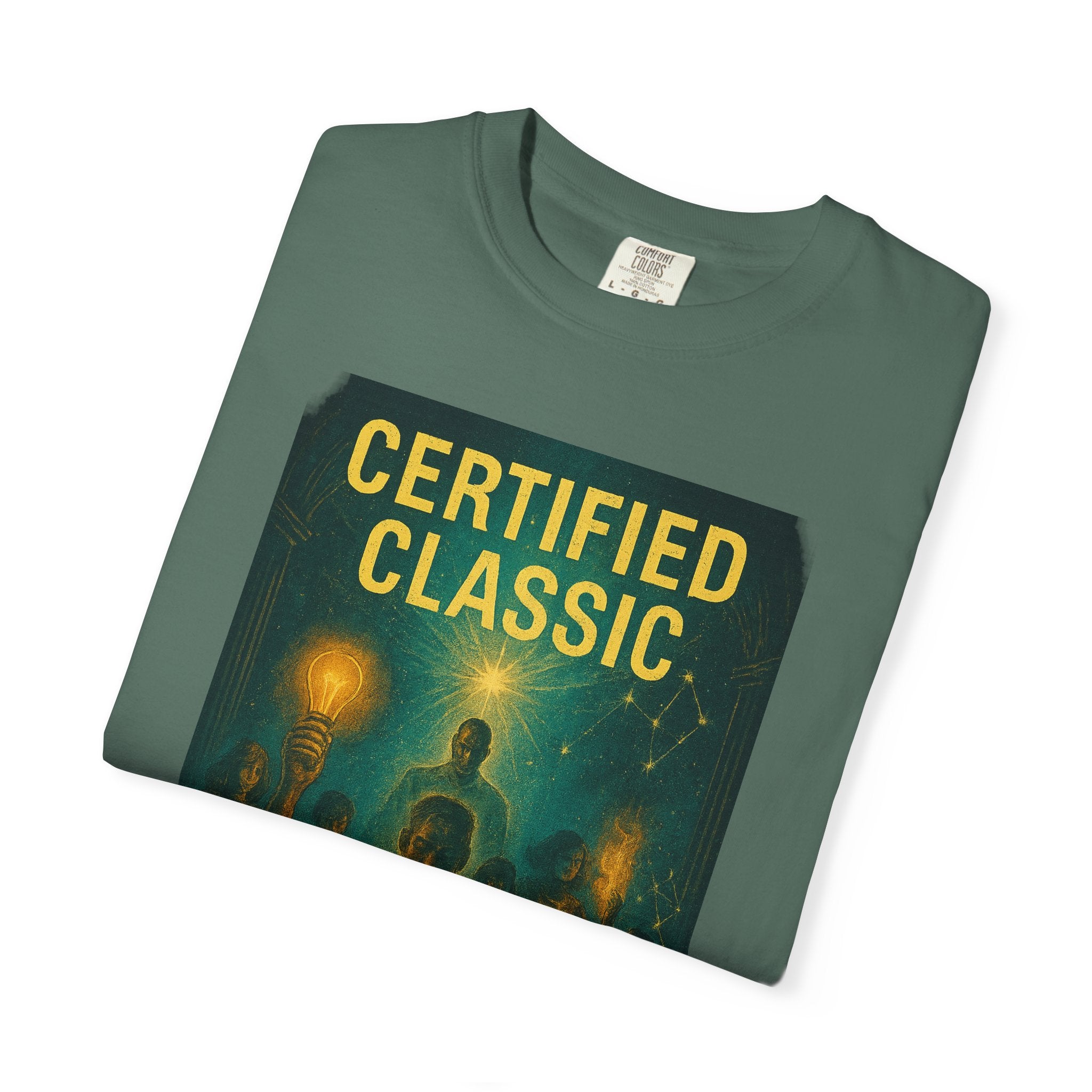 PRB Certified Classic T-Shirt — Vintage Lanterns Graphic Tee by Power Runs Black