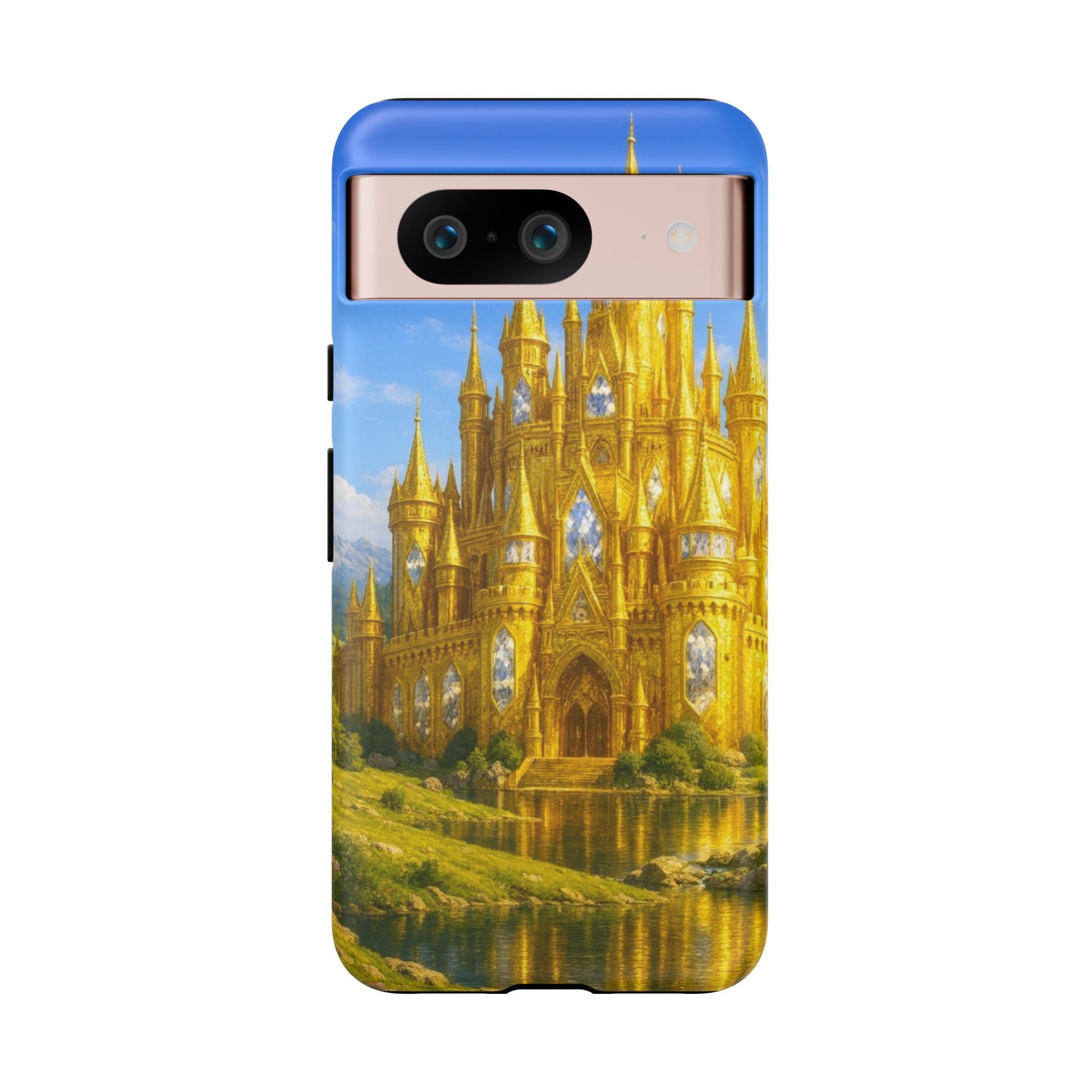 PRB Golden Castle iPhone Case | Fantasy Palace Phone Case by Power Runs Black