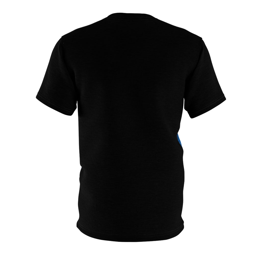 PRB Galaxy Earthscape Tee — Sci‑Fi Space Planet All‑Over Print by Power Runs Black