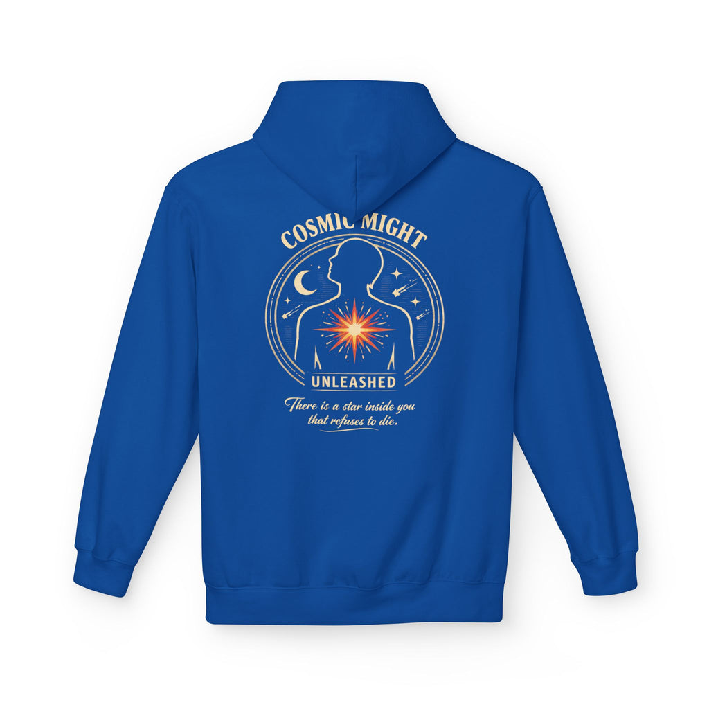 PRB Starforged Flex Cosmic Might Unleashed Hoodie — Unleashed Starburst Graphic Pullover by Power Runs Black