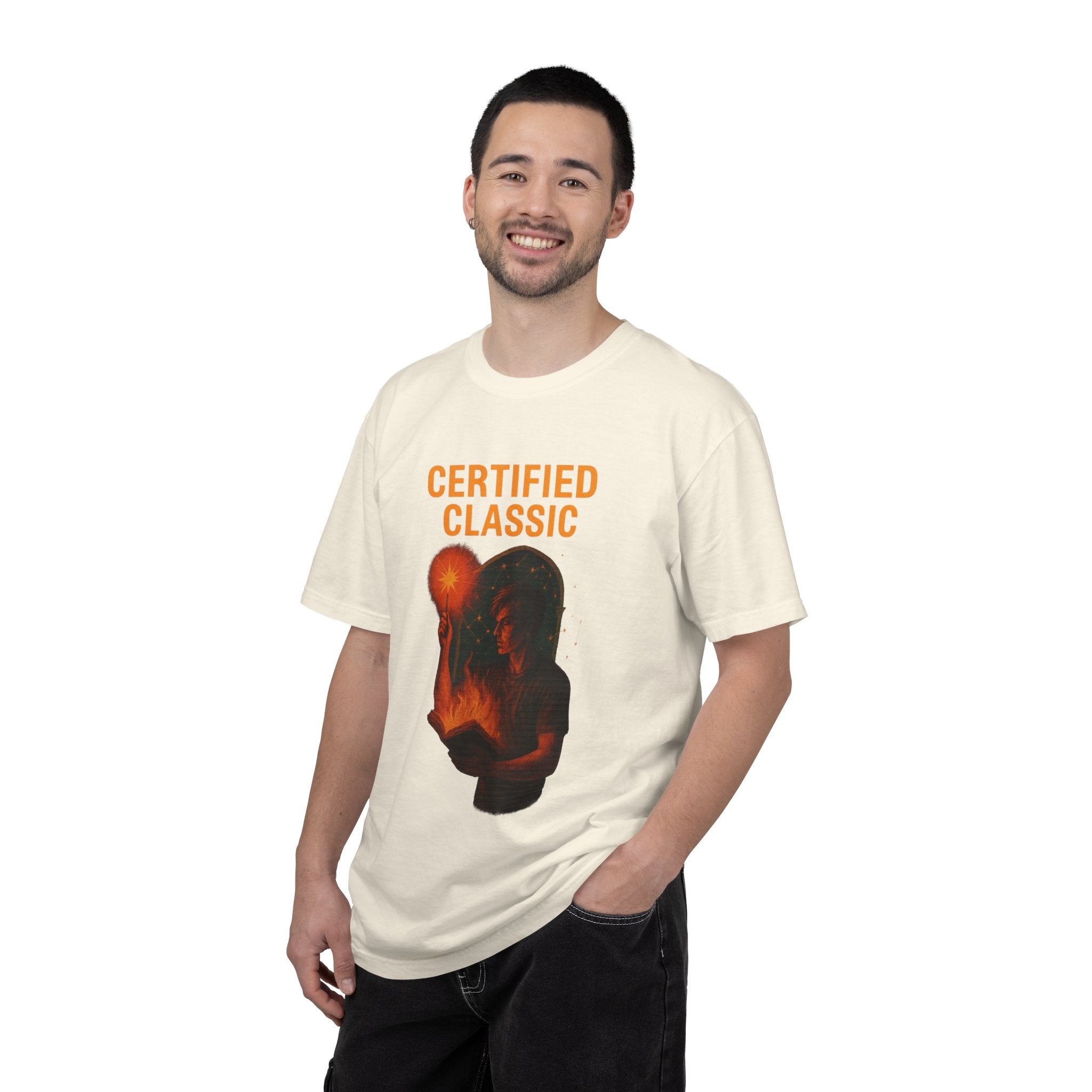 PRB Certified Classic head silhouette holding light bulb T-shirt | vintage inspired graphic tee by Power Runs Black