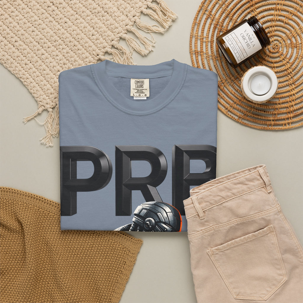 Built of Power PRB T-Shirt — Robotic Armor Graphic Tee by Printify