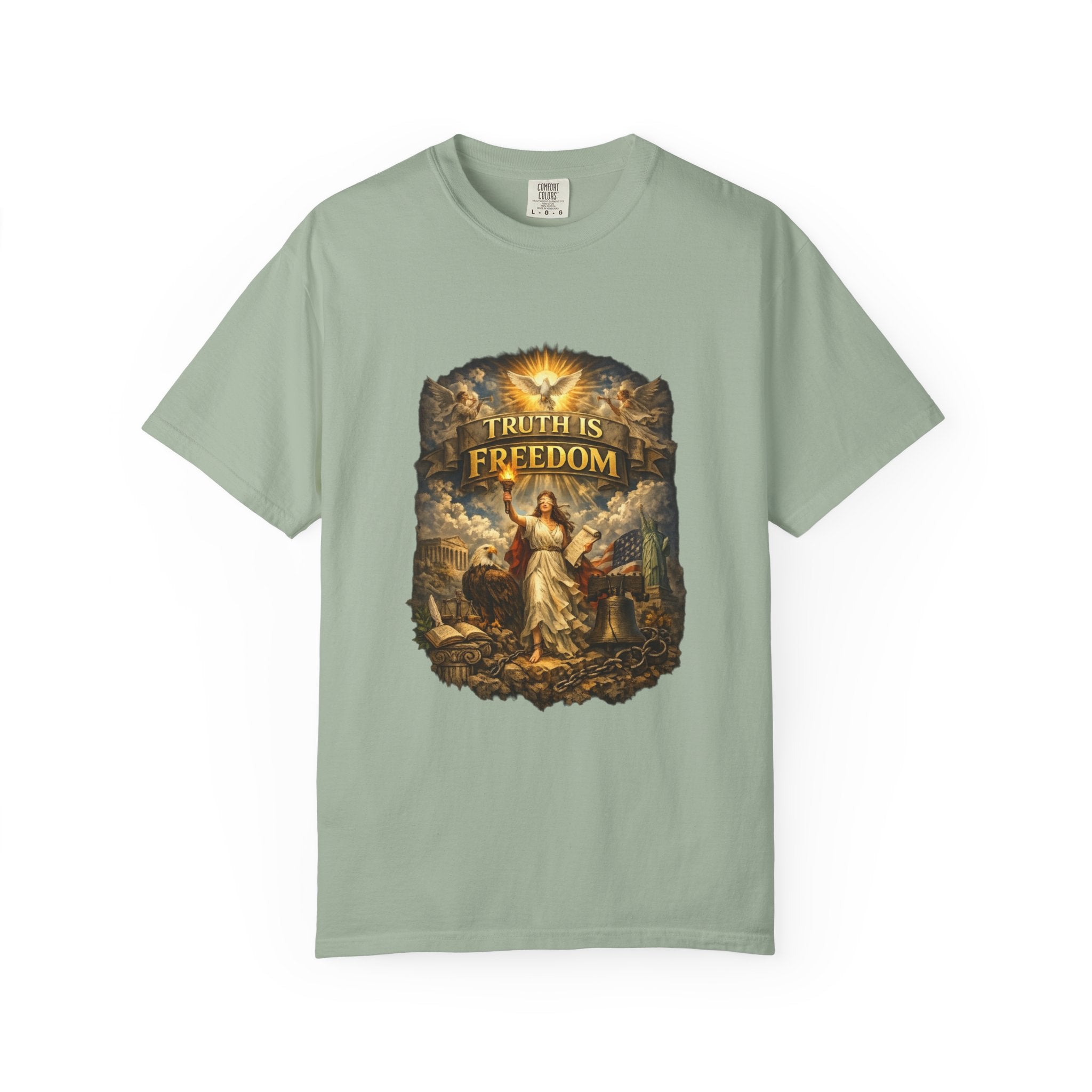 PRB Truth Is Freedom Graphic T-Shirt by Printify