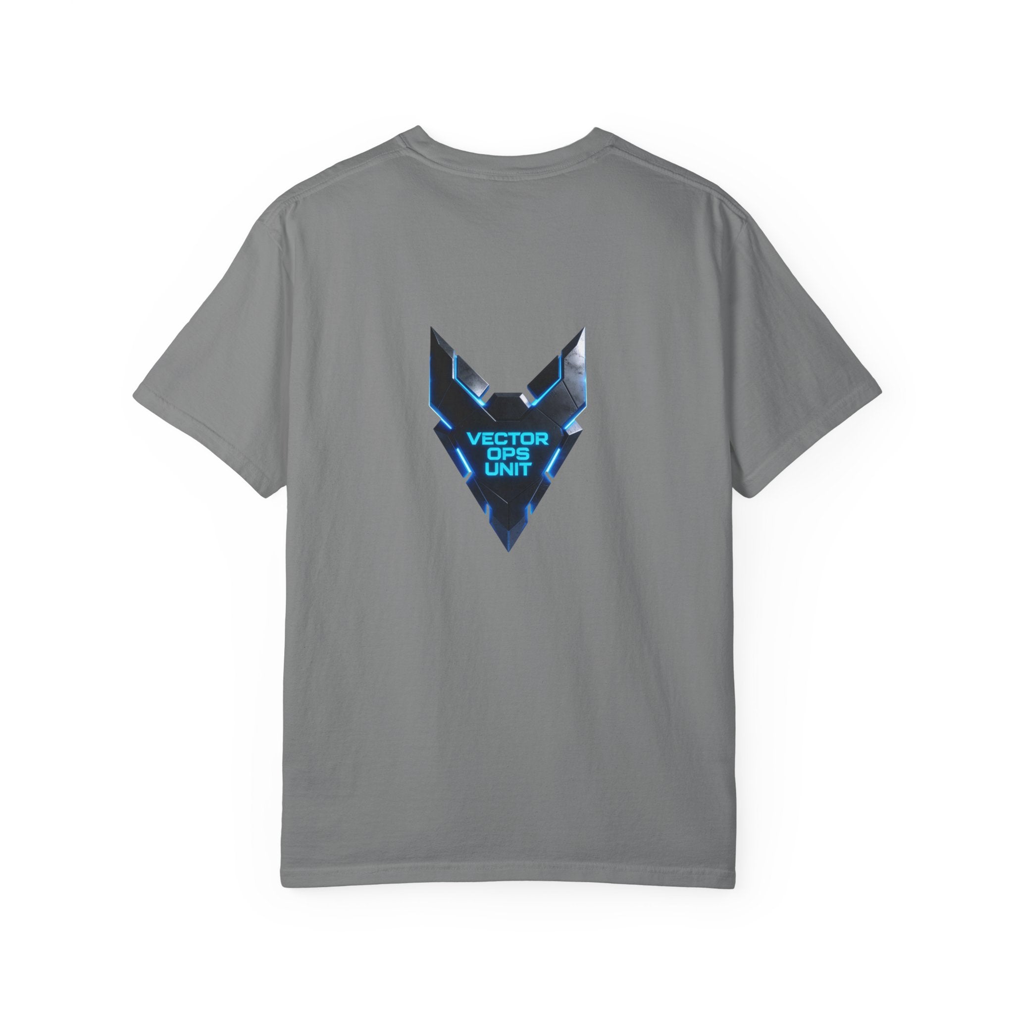 PRB Blackline Graphic T-shirt | Vector Ops Unit Tech Logo by Power Runs Black