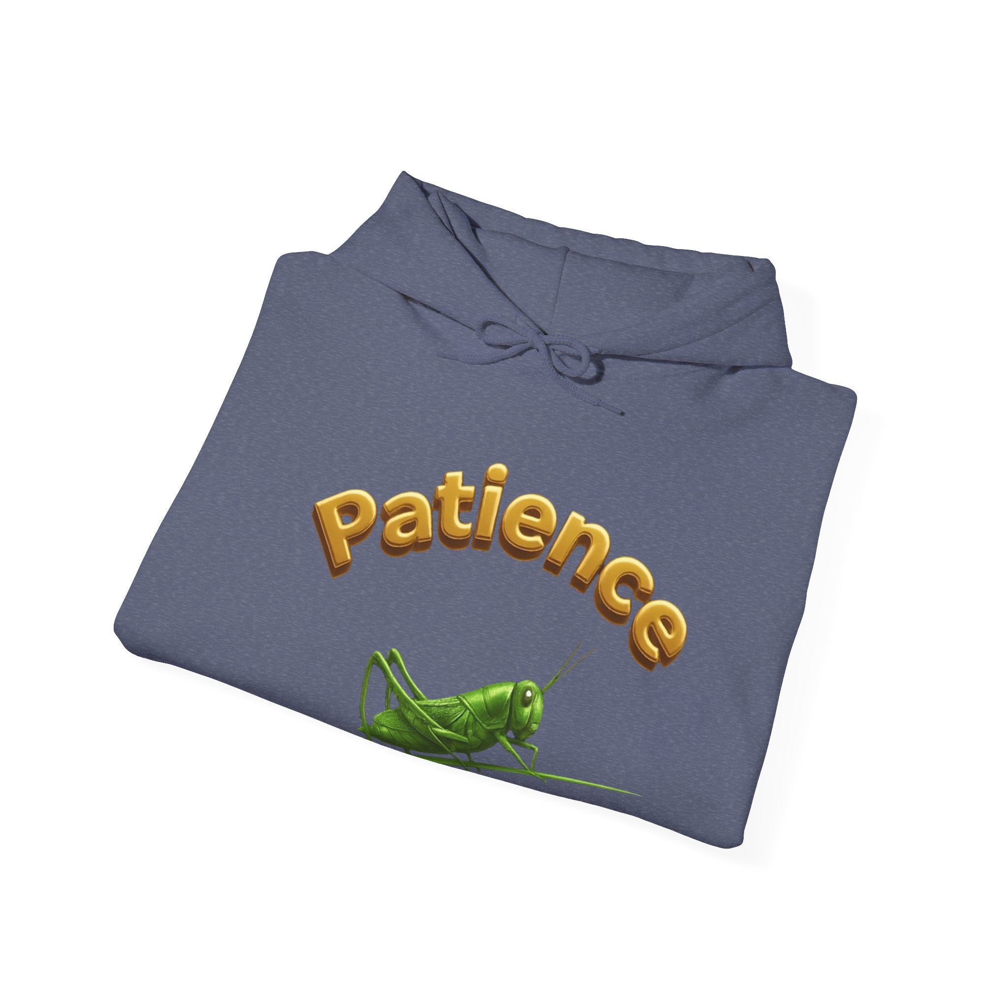 Power Runs Black PRB Patience Grasshopper Hoodie | Grasshopper Illustration, Word Art by Power Runs Black