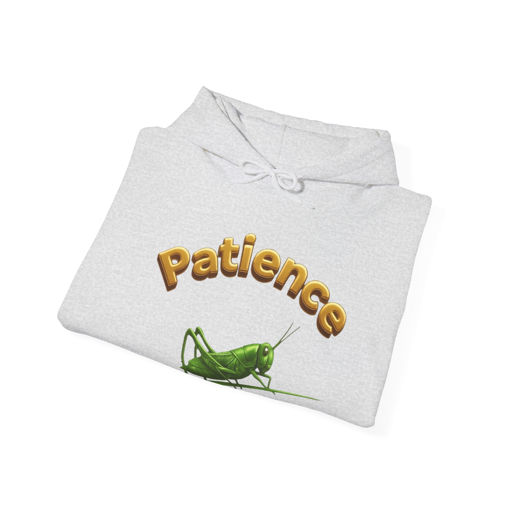 Power Runs Black PRB Patience Grasshopper Hoodie | Grasshopper Illustration, Word Art by Power Runs Black