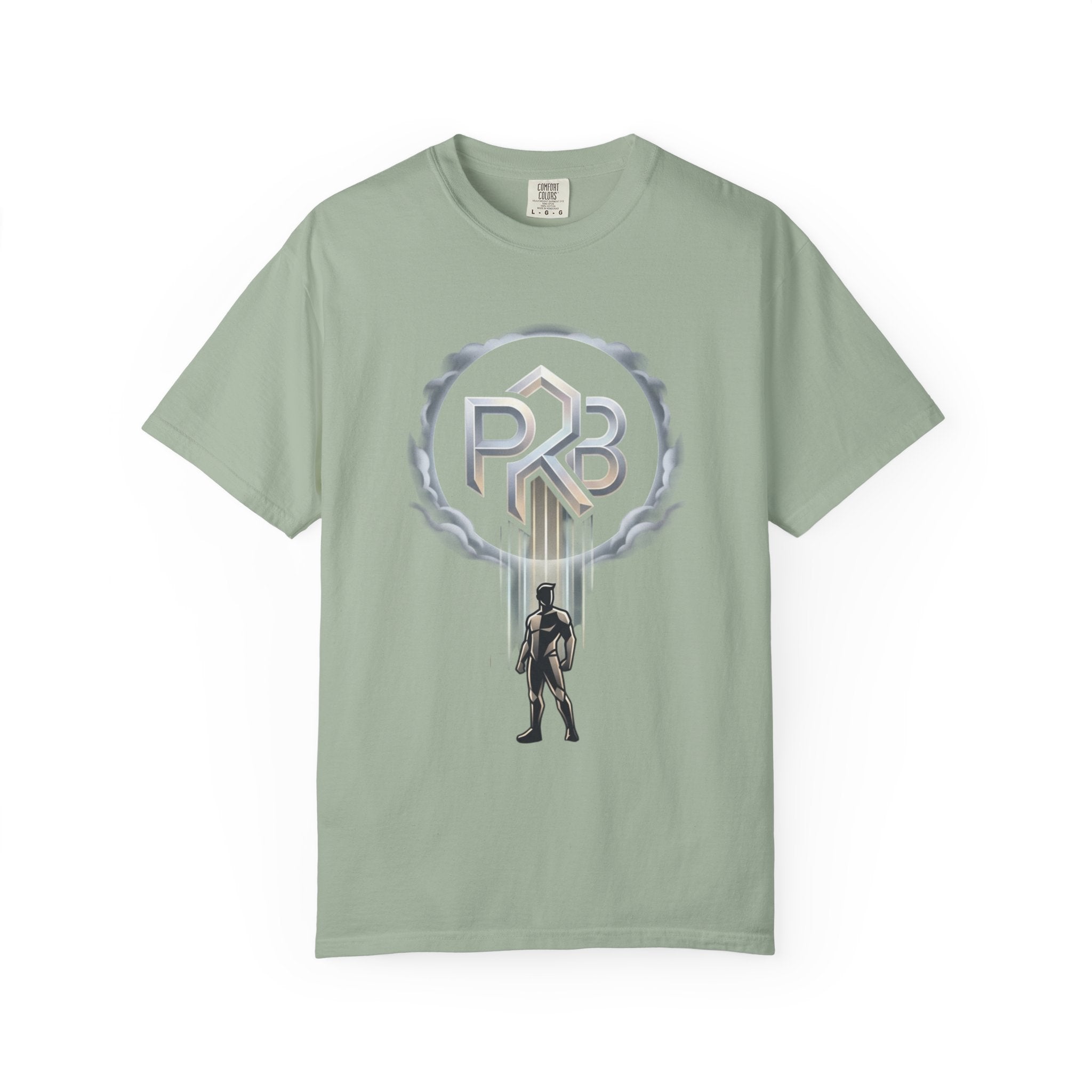 PRB Warrior Emblem Graphic Tee | Vintage Logo Shirt for Gamers & Fantasy Fans by Printify
