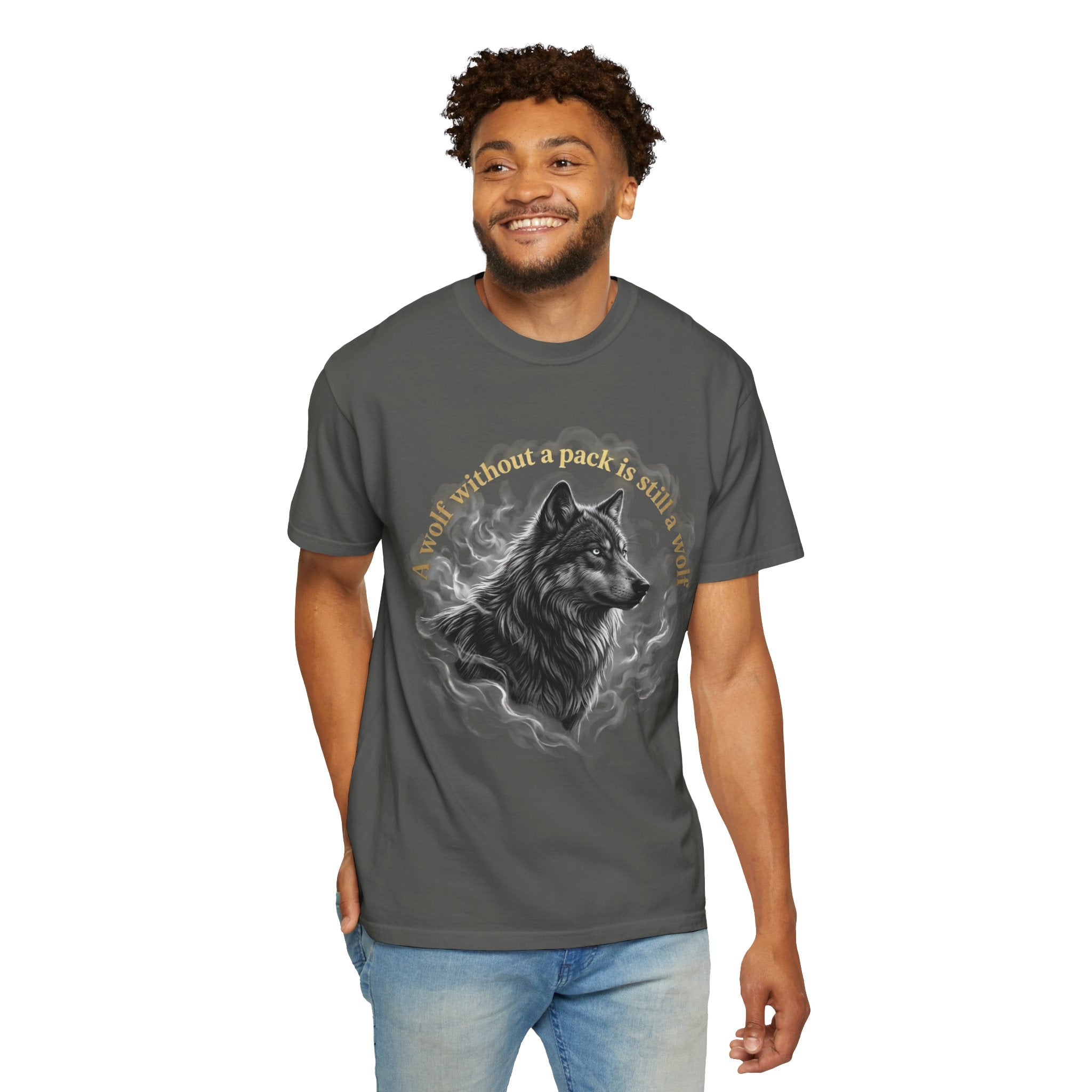 PRB Wolf Portrait T-Shirt — "You’ll Shoot Your Eye Out" Vintage Graphic Tee by Printify