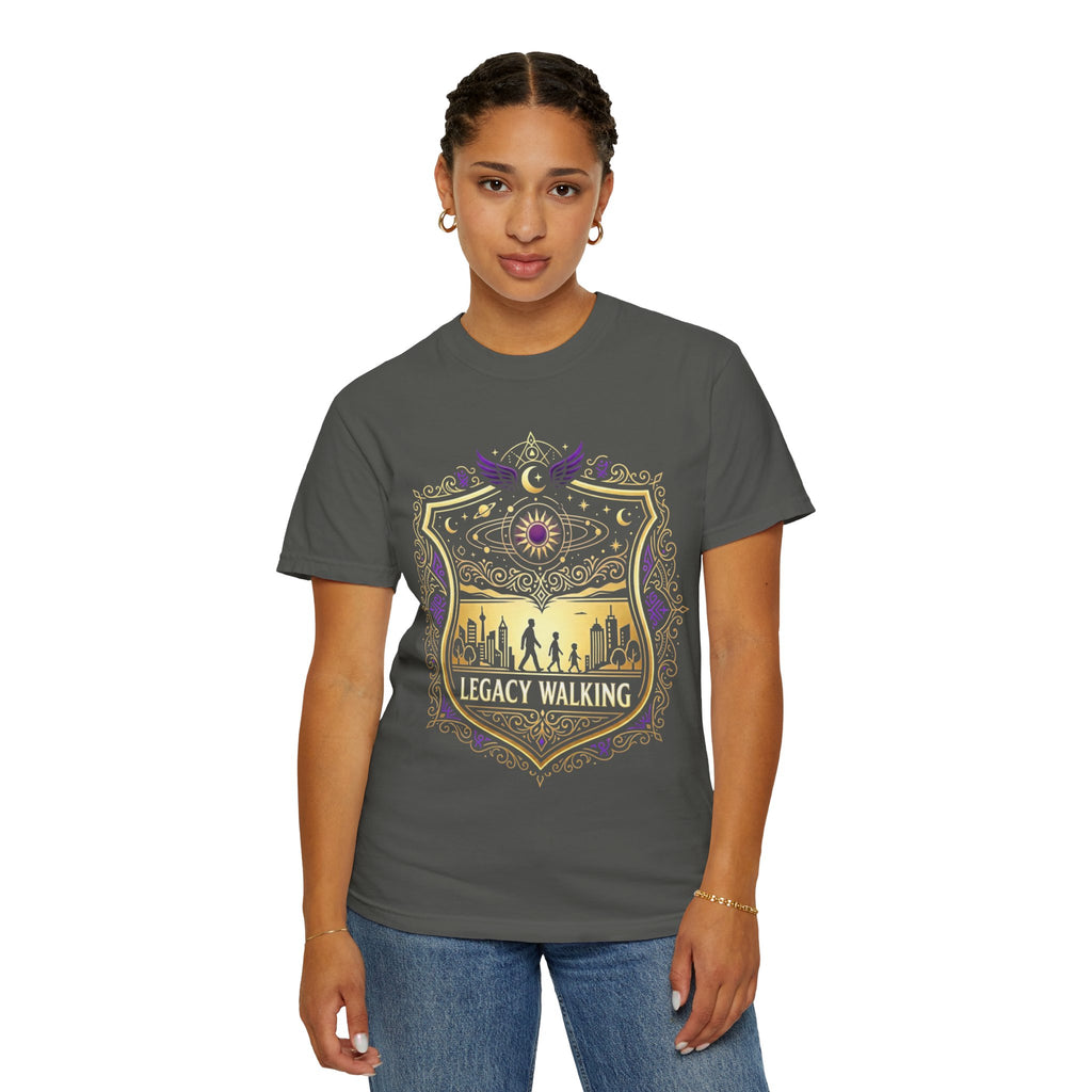 PRB Sci-Fi Adventure Graphic Tee | Futuristic Forest Print Unisex T-Shirt by Printify