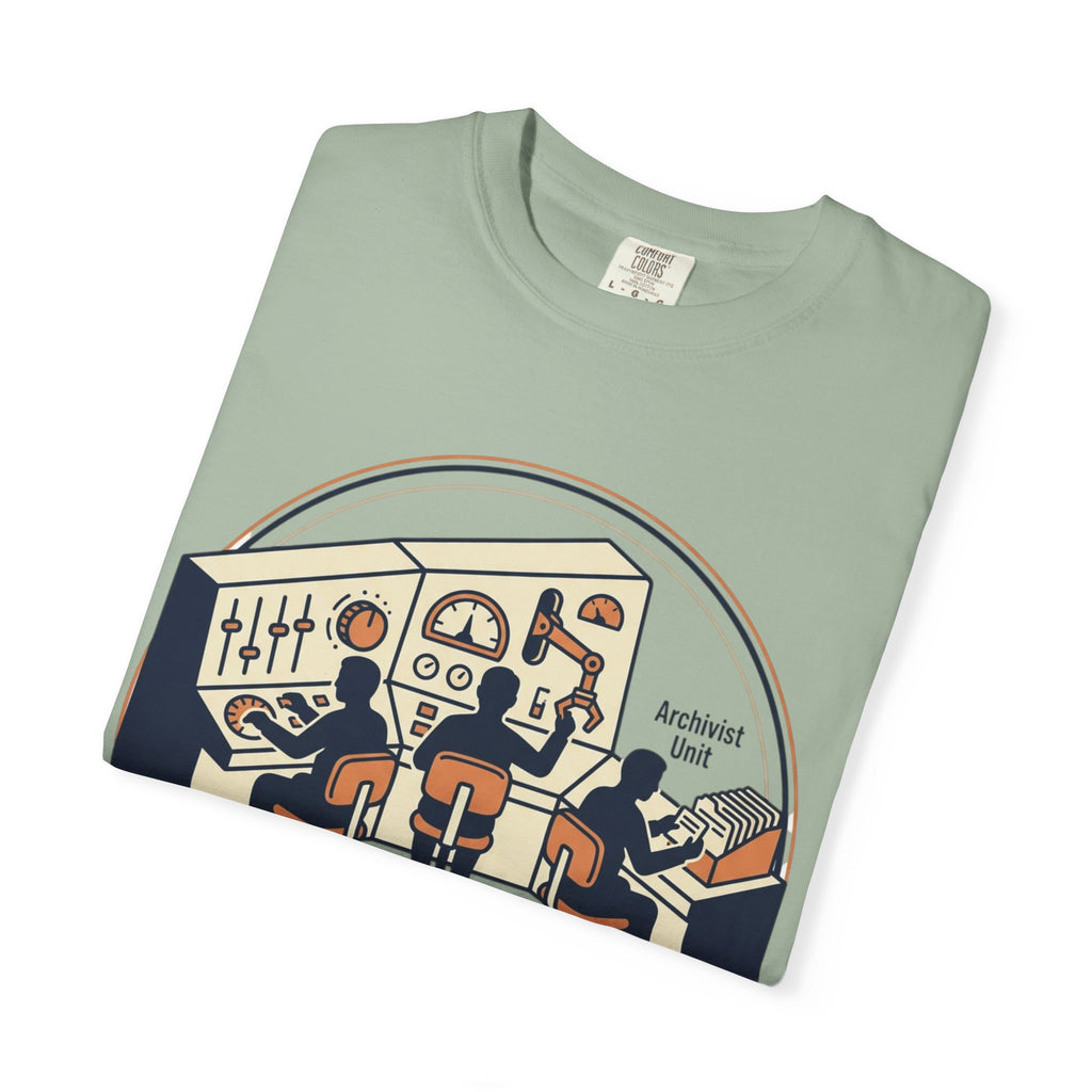 Power Runs Black PRB Field Operators T-Shirt — "Field Operators: Not Fully Automated — Requires Specialized Personnel" by Power Runs Black