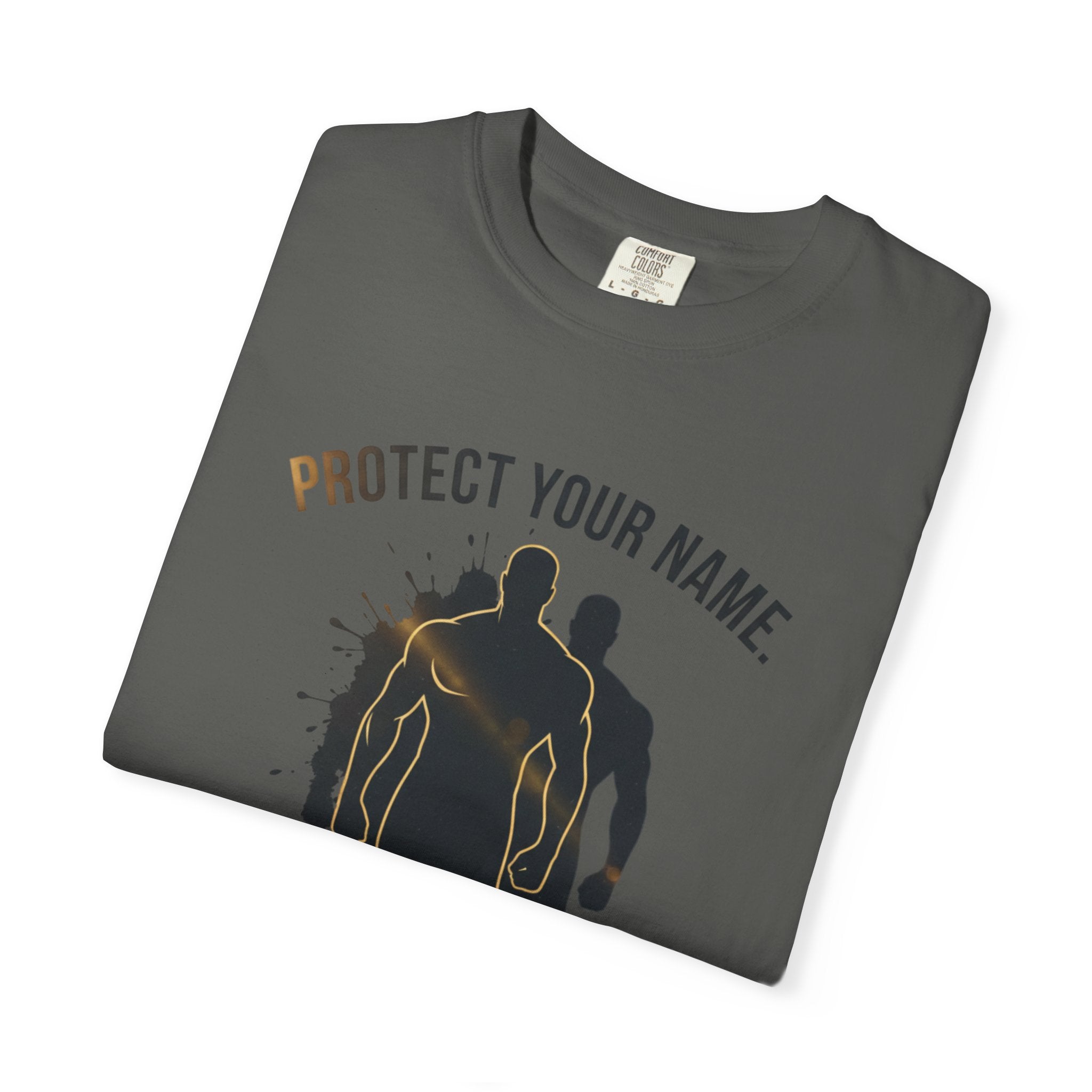 PRB Protect Your Name silhouette trio design T-Shirt | Loyalty is a Weapon graphic tee by Printify