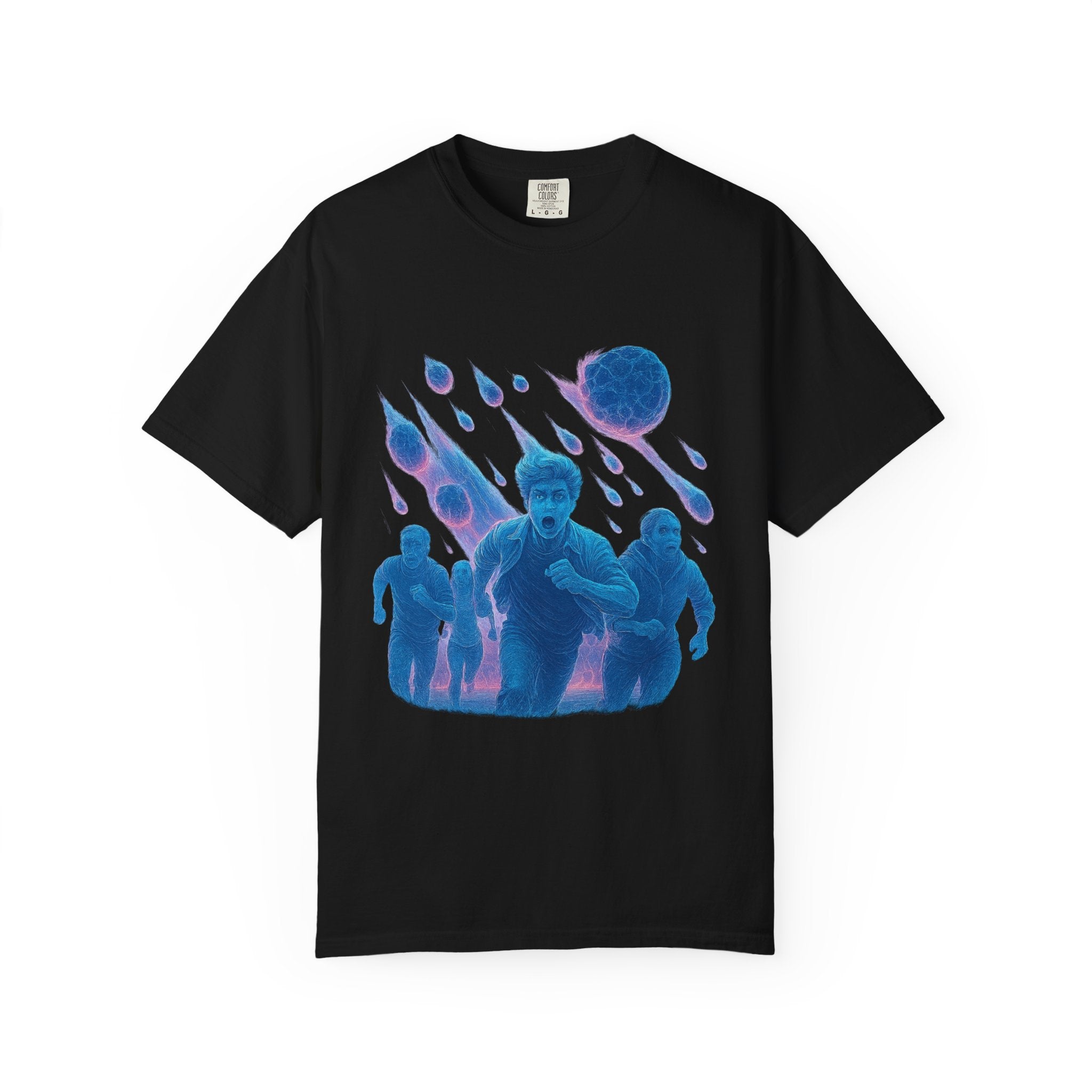 PRB Meteor Shower Survival Graphic Tee by Power Runs Black