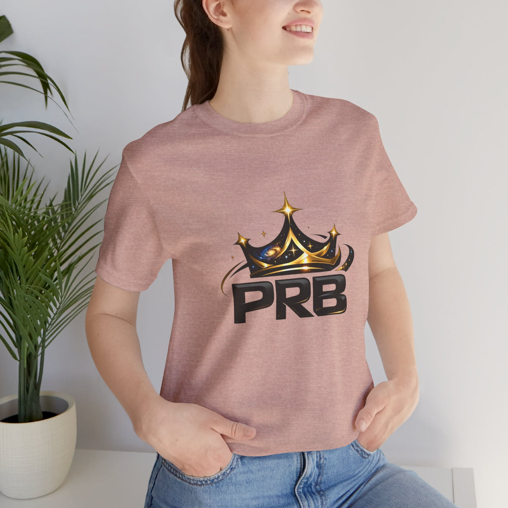 PRB Crown Tee — Graphic Logo T-Shirt by Power Runs Black