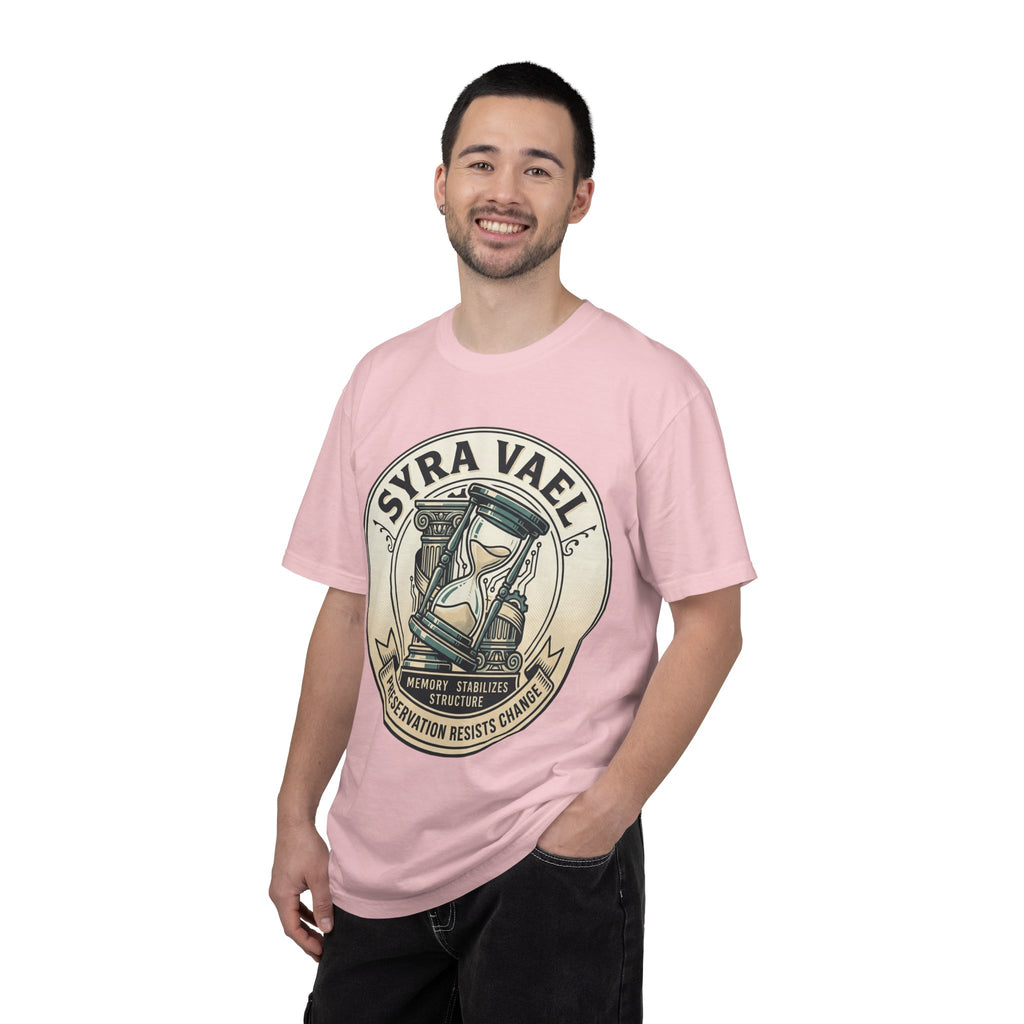 Power Runs Black PRB Syra Vael Hourglass Emblem T-Shirt by Printify