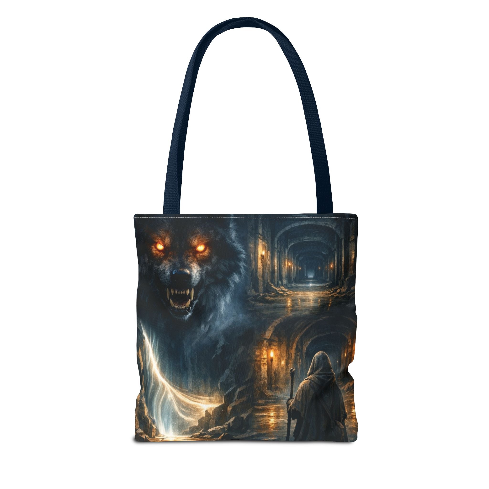 PRB The Echo Hounds Illustration Tote Bag | Gothic Horror Artwork by Power Runs Black