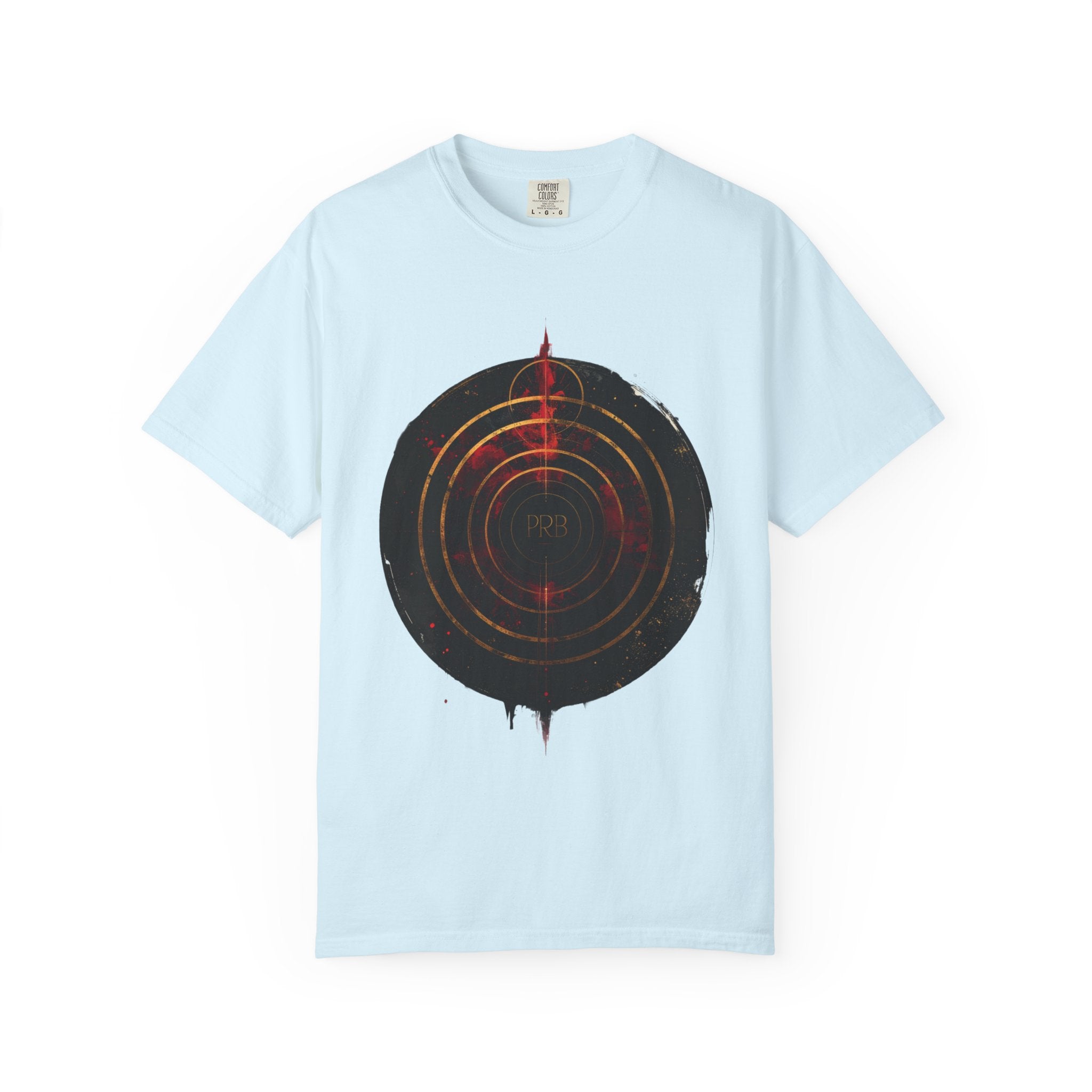 PRB Target Bullseye T-Shirt — Retro Circular Target Graphic Tee by Printify
