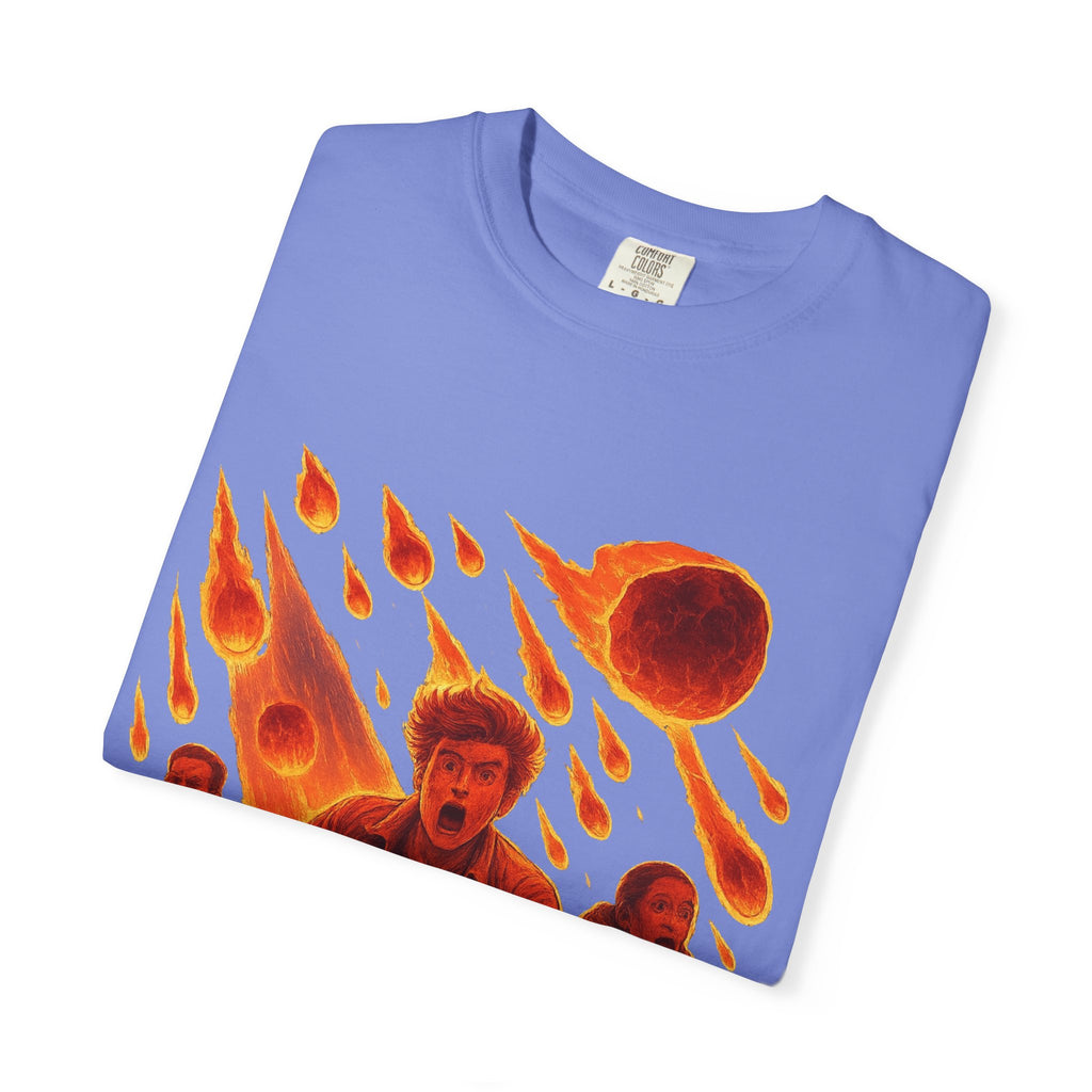 PRB Meteor Shower Escape T-Shirt — Apocalyptic Running Graphic Tee by Power Runs Black