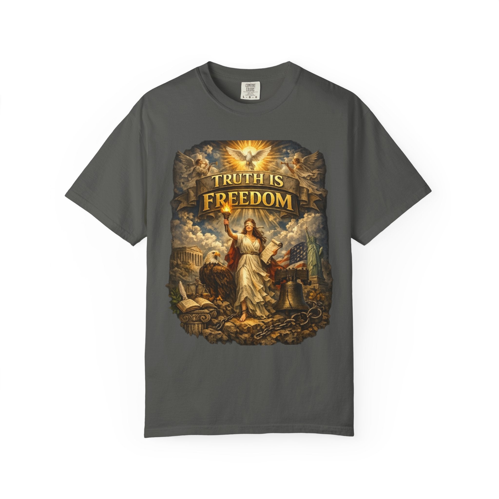 PRB Truth Is Freedom Graphic T-Shirt by Power Runs Black