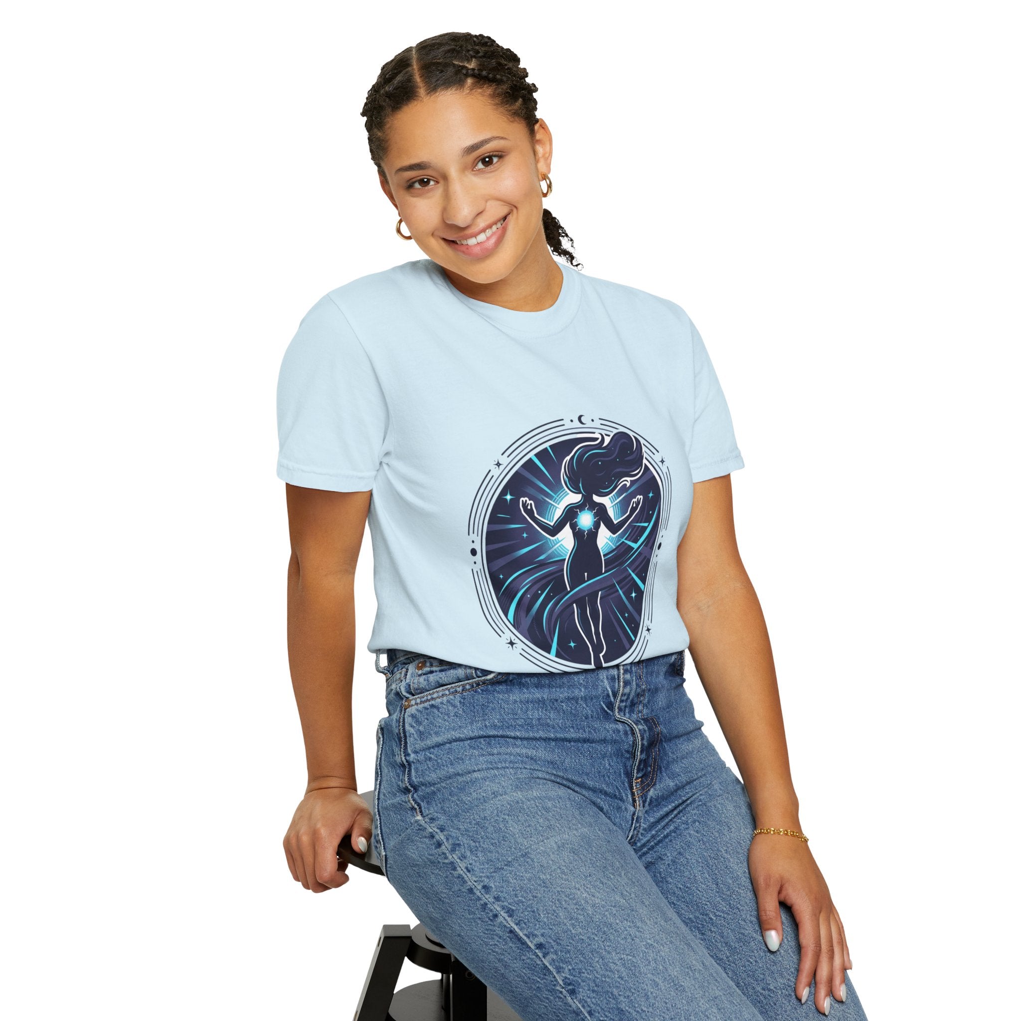 Power Runs Black PRB Ascension T-Shirt — Spiritual Energy Graphic Tee by Power Runs Black