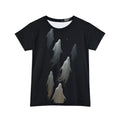 PRB Floating Ghosts Short Sleeve Shirt | Spooky Halloween Tee by Printify