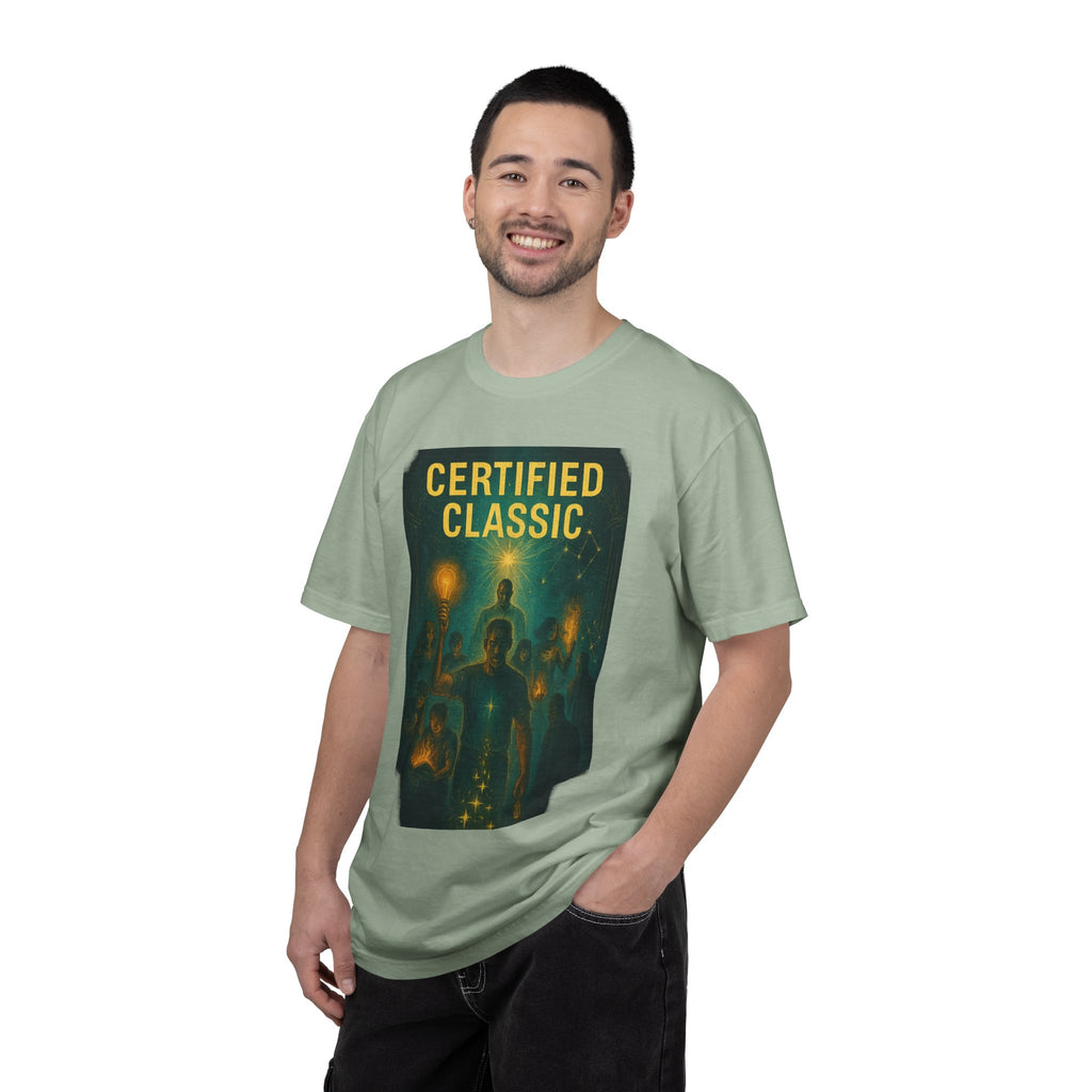 PRB Certified Classic T-Shirt — Vintage Lanterns Graphic Tee by Power Runs Black