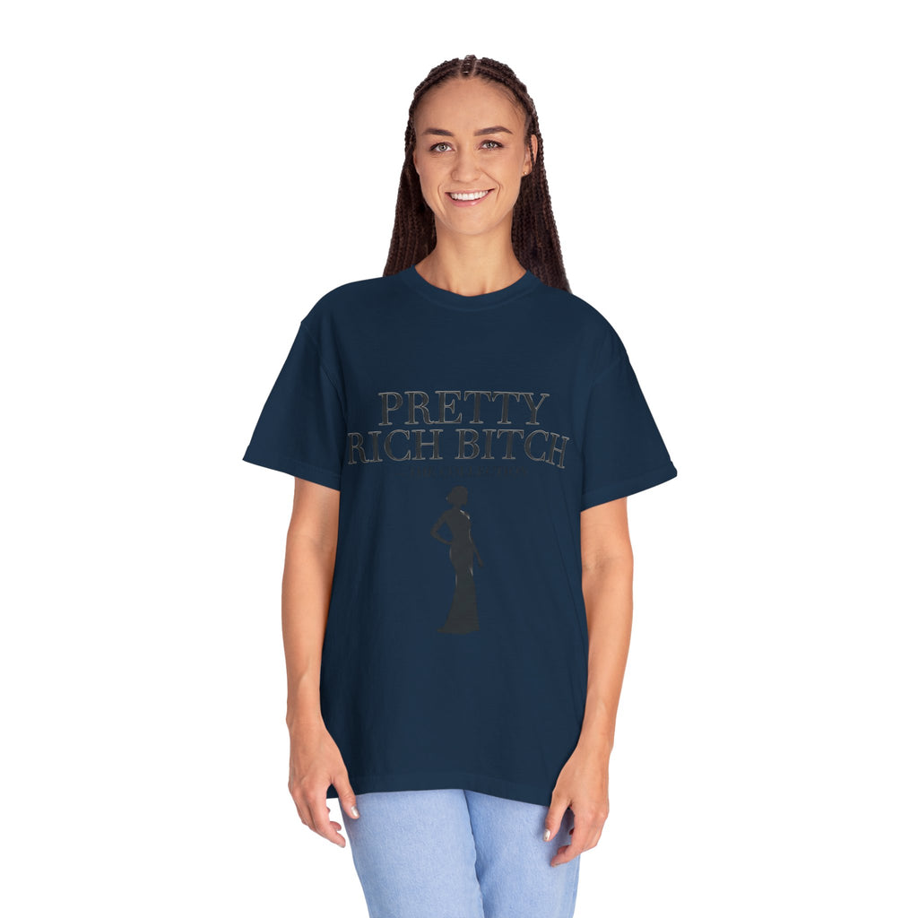 Pretty Rich Bitch The Collection by PRB Tee — Feminine Confidence Graphic T-Shirt by Power Runs Black