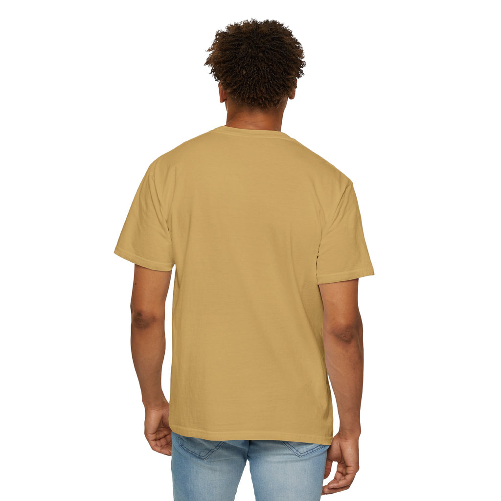 PRB Shadow Hero Graphic T-Shirt — Haloed Vigilante Illustration by Power Runs Black