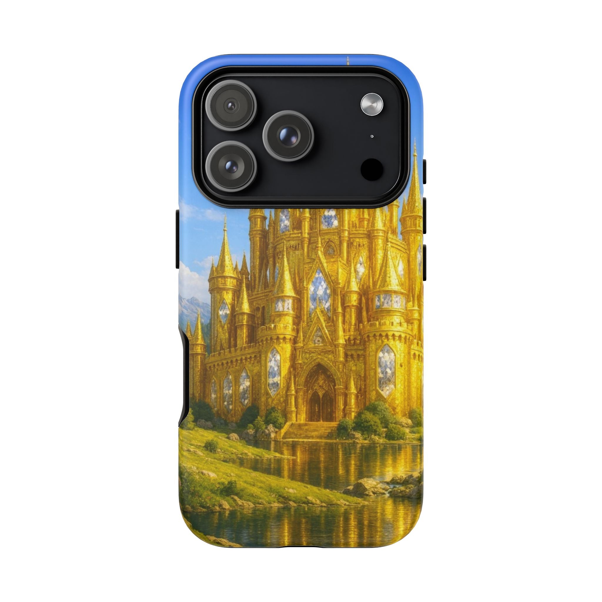 PRB Golden Castle iPhone Case | Fantasy Palace Phone Case by Printify