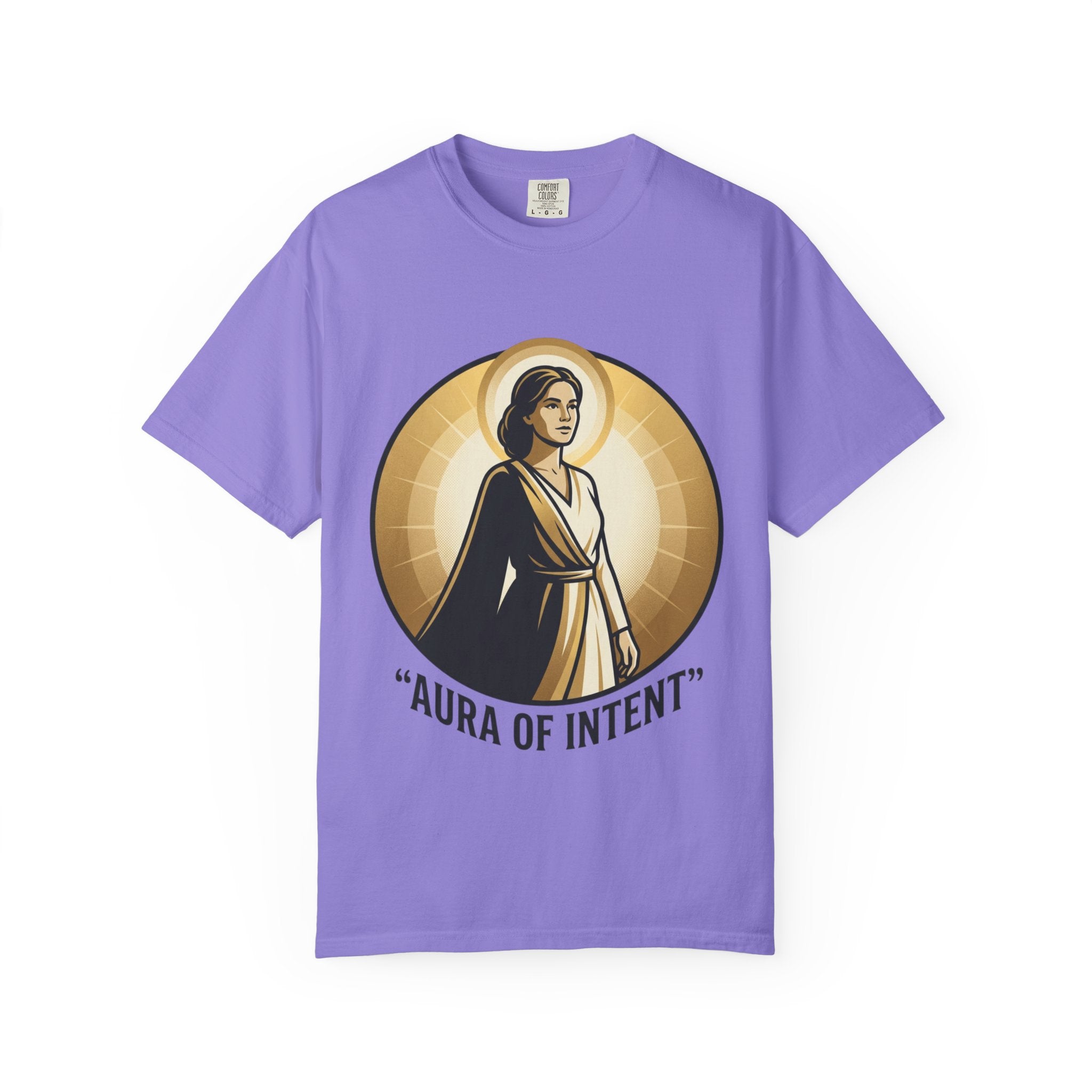 Power Runs Black Aura of Intent T-Shirt by Power Runs Black