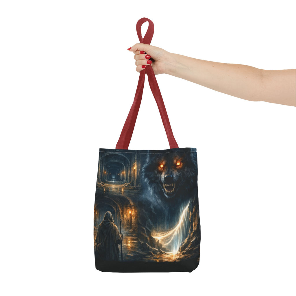 PRB The Echo Hounds Illustration Tote Bag | Gothic Horror Artwork by Power Runs Black