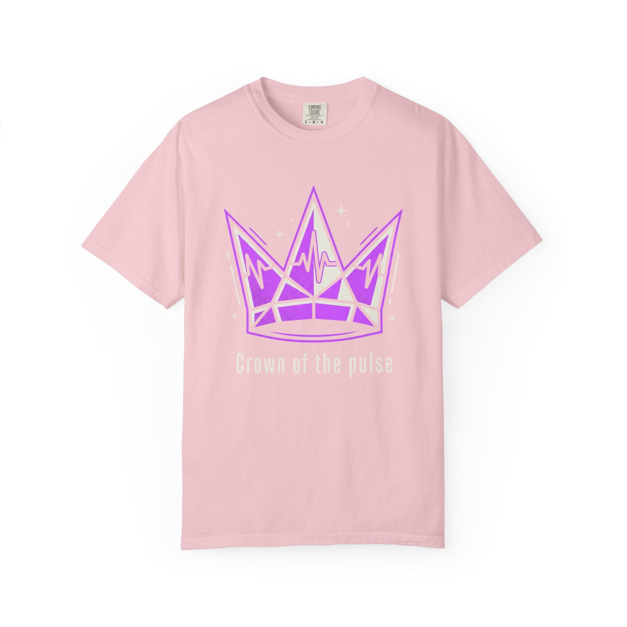 Power Runs Black PRB Crown Graphic T-Shirt — Purple Royal Crown Streetwear Tee by Power Runs Black
