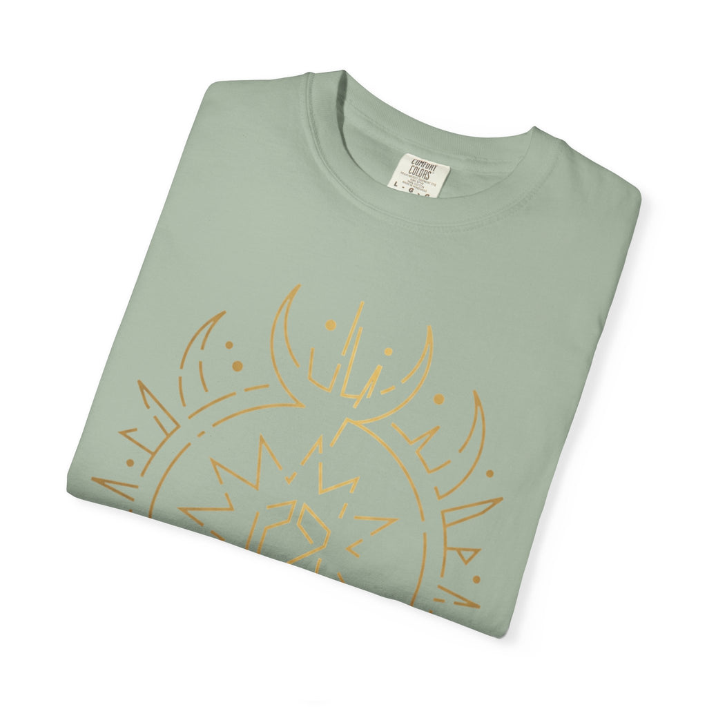 Power Runs Black PRB Cael Mór Symbol T-Shirt — ‘Nothing Connects’ Minimal Graphic Tee by Power Runs Black