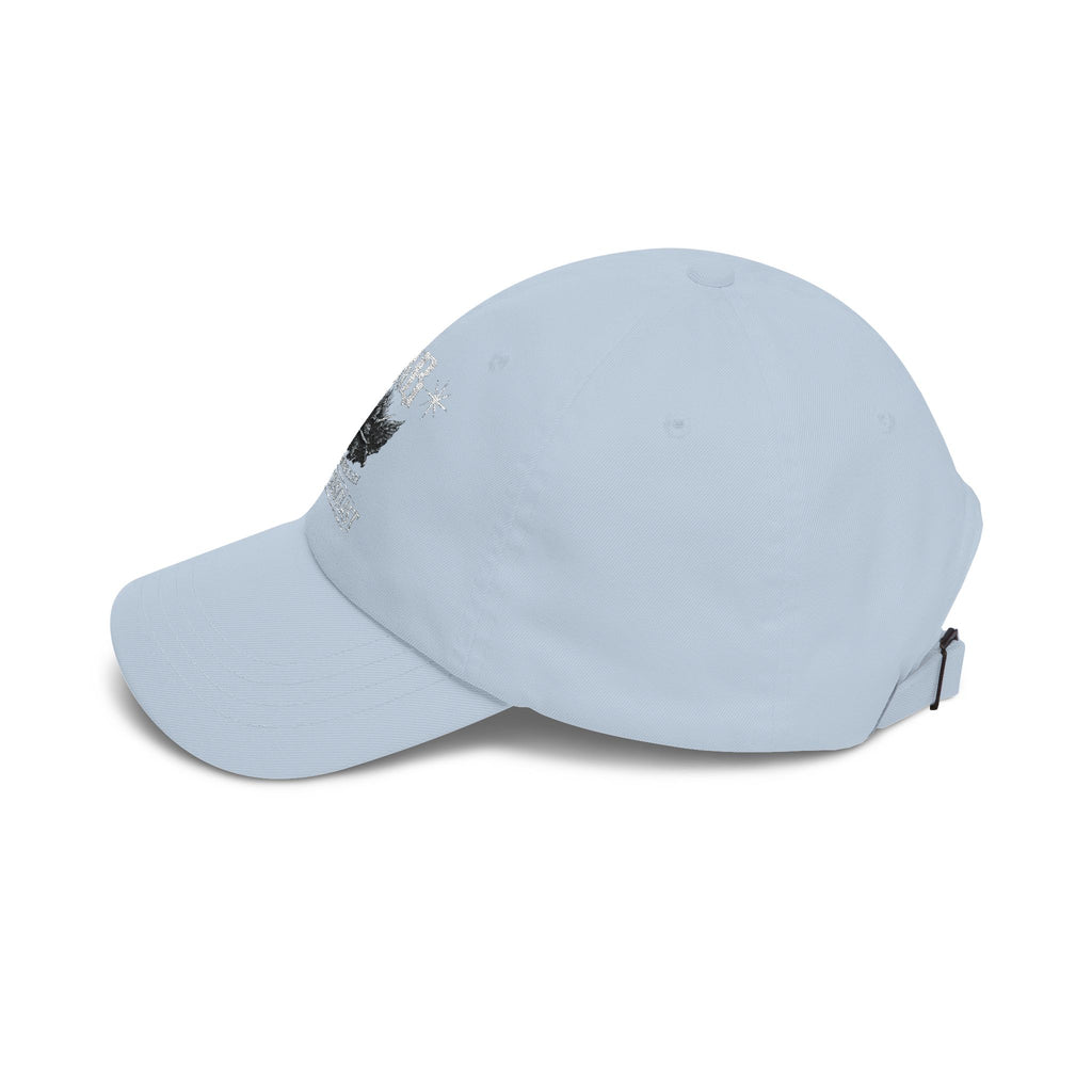 PRB Dad Cap — Vintage Crest Embroidered Baseball Hat by Power Runs Black