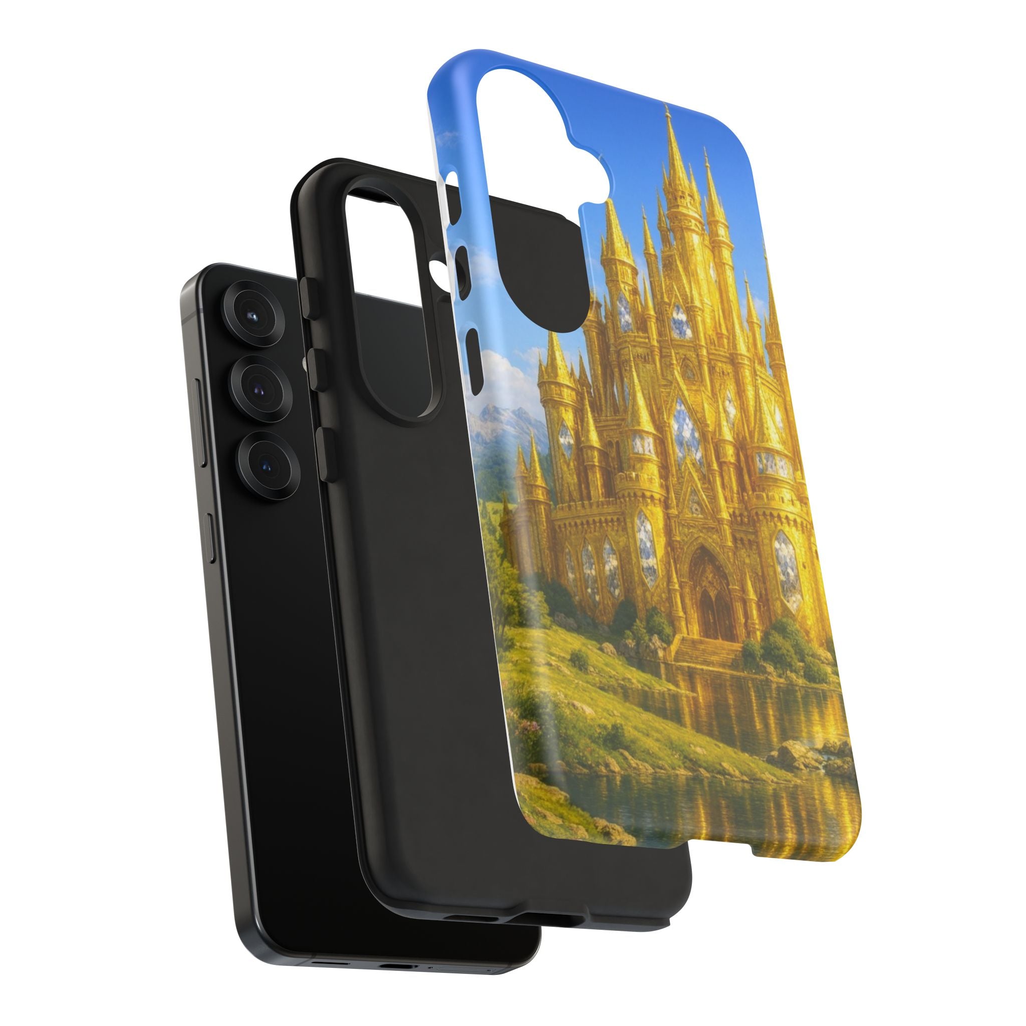 PRB Golden Castle iPhone Case | Fantasy Palace Phone Case by Printify