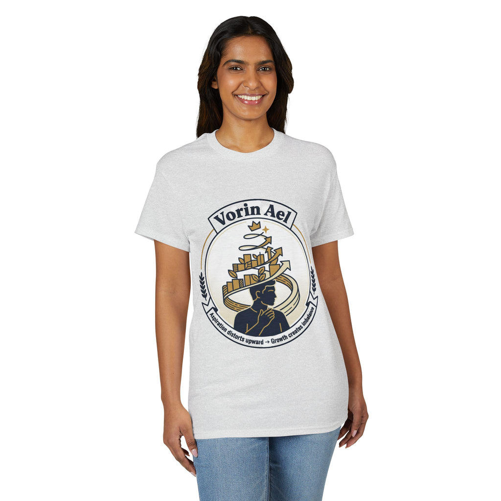 Power Runs Black PRB Vorin Ael Crest T-Shirt — Fantasy Guild Emblem Tee by Power Runs Black