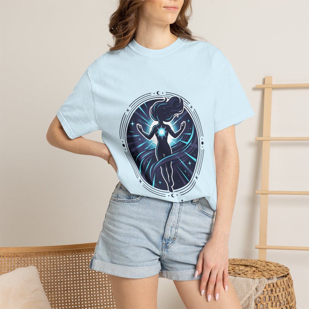 Power Runs Black PRB Ascension T-Shirt — Spiritual Energy Graphic Tee by Printify