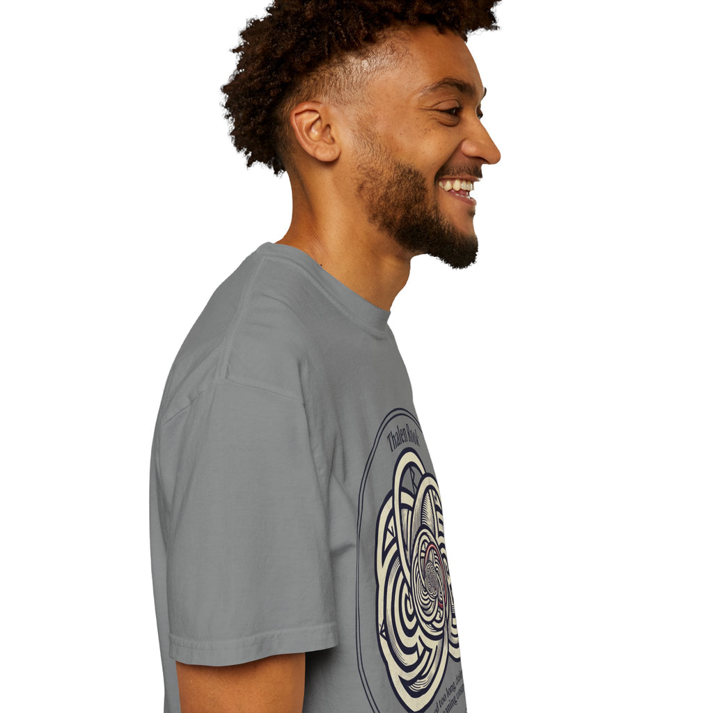 Power Runs Black PRB Thalen Rook Celtic Knot Graphic T-Shirt — "He stared too long..." Quote Tee by Power Runs Black