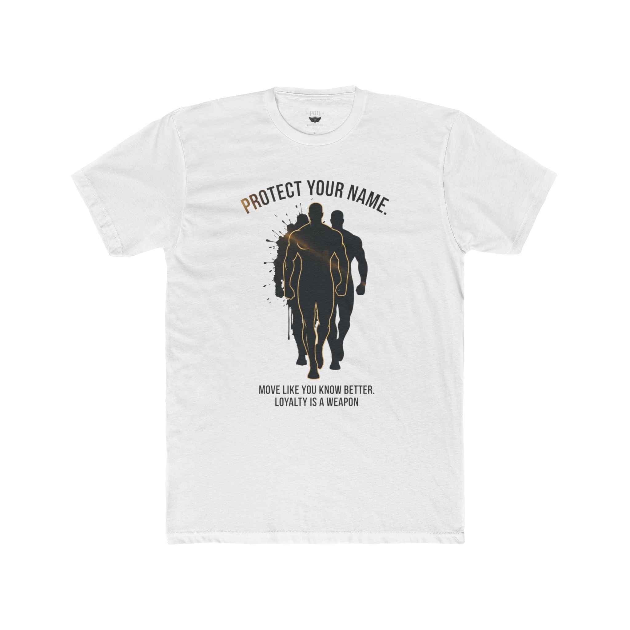PRB Protect Your Name Tee — Military/Veteran Tribute Crewneck by Power Runs Black