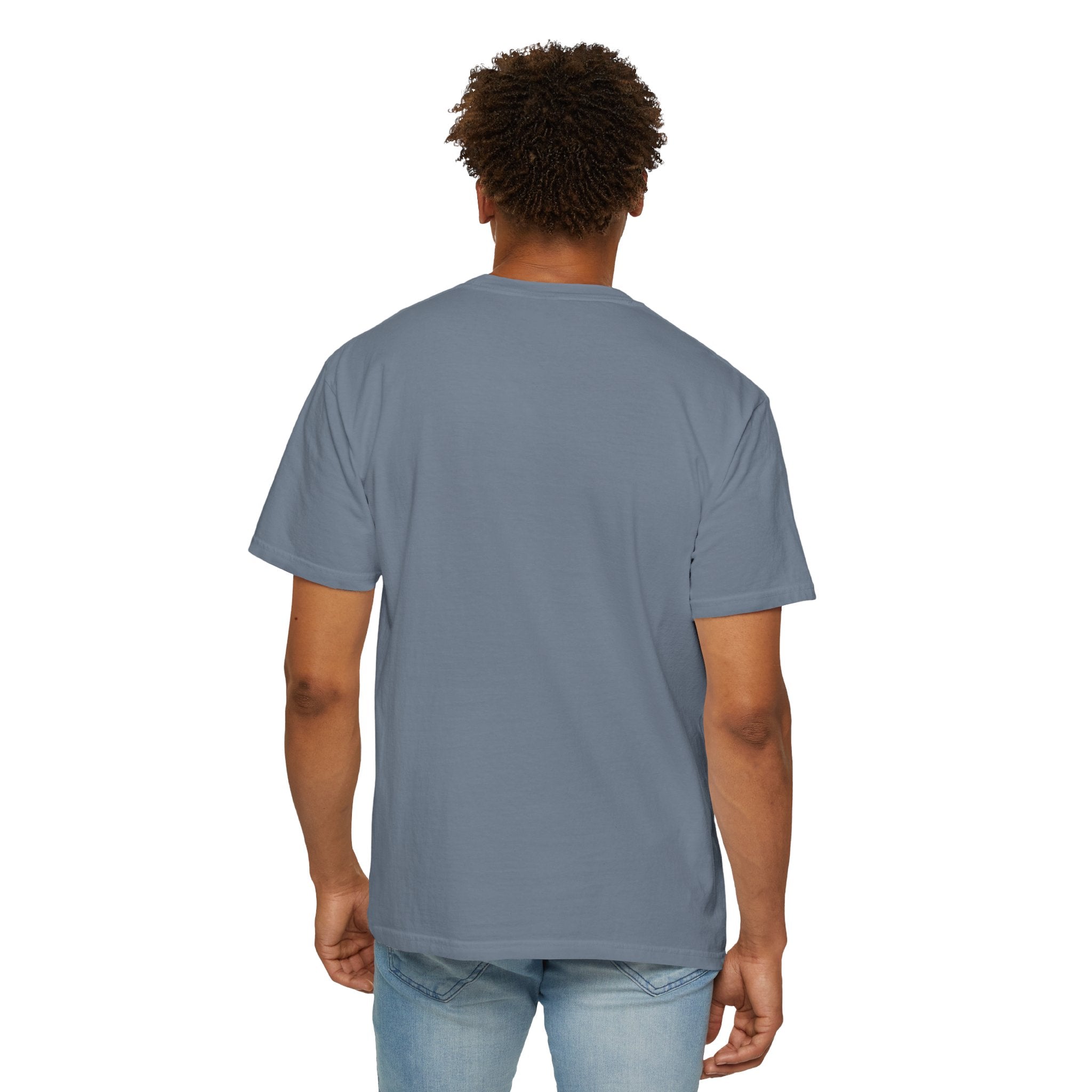 PRB Shadow Hero Graphic T-Shirt — Haloed Vigilante Illustration by Power Runs Black