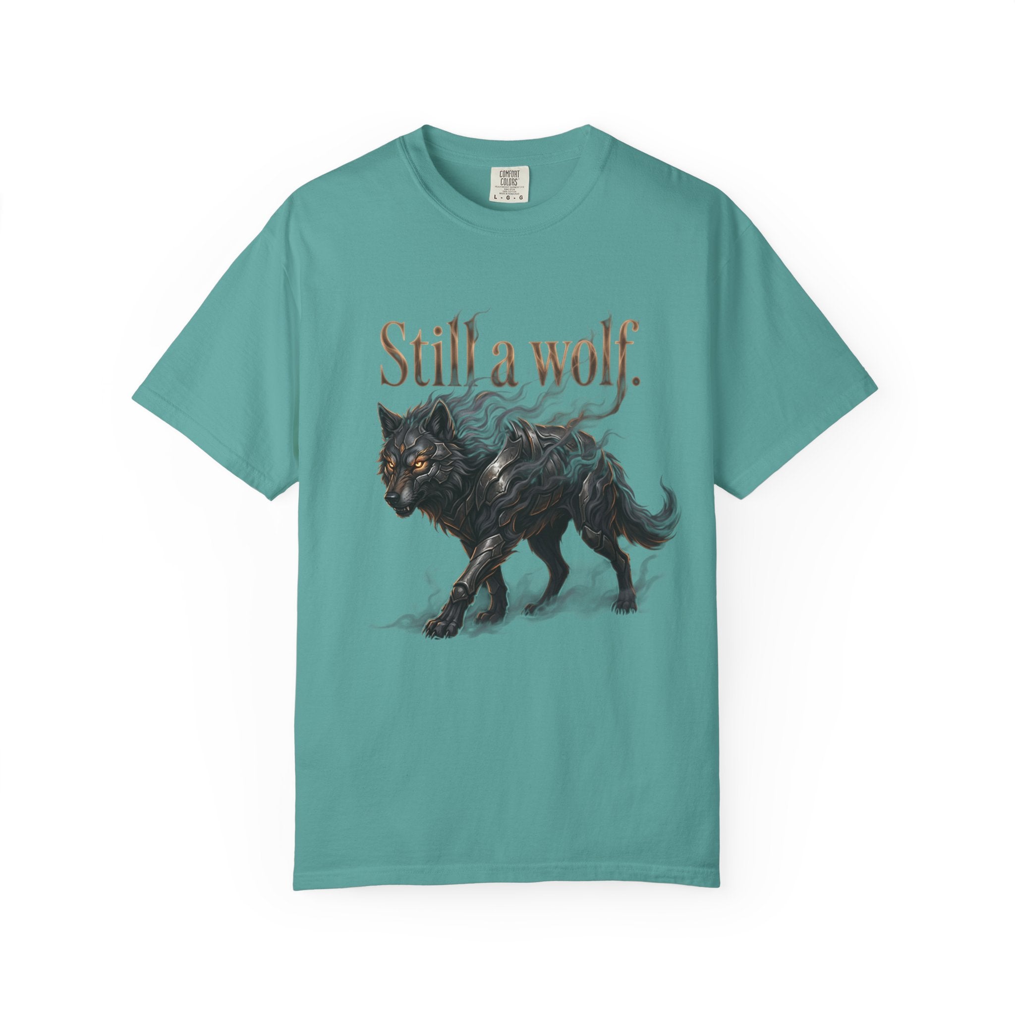 PRB Still a Wolf T-Shirt — Dark Wolf Graphic Tee by Printify