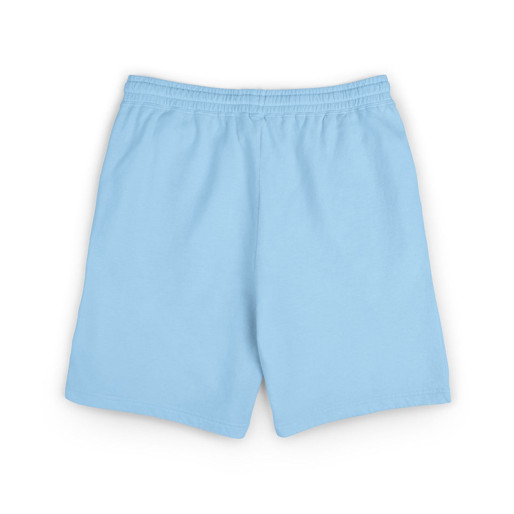 Power Runs Black Astra Star Graphic Sweat Shorts — Lightweight Fleece Lounge Shorts by Power Runs Black