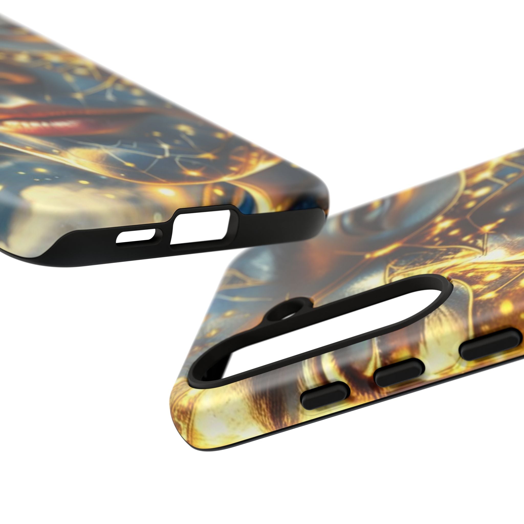 PRB Galactic Portrait Tough Case | Cosmic Face Phone Case, Starry Nebula Design by Printify