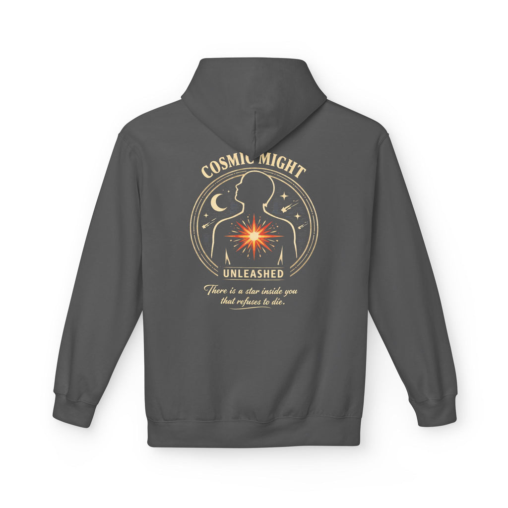 PRB Starforged Flex Cosmic Might Unleashed Hoodie — Unleashed Starburst Graphic Pullover by Power Runs Black