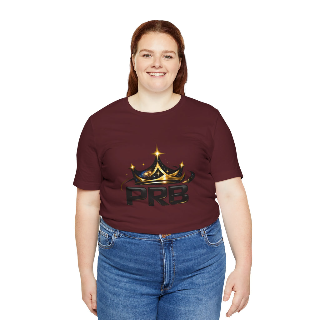 PRB Crown Tee — Graphic Logo T-Shirt by Power Runs Black