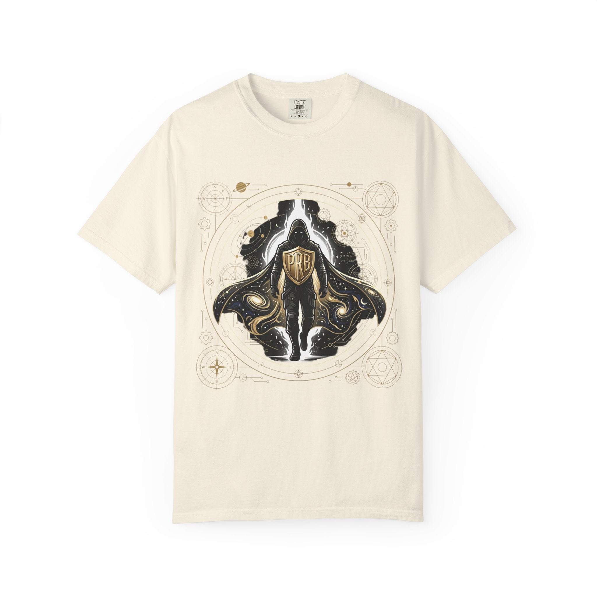 PRB Manta Ray Crest T-Shirt | Ornate Nautical Illustration by Printify