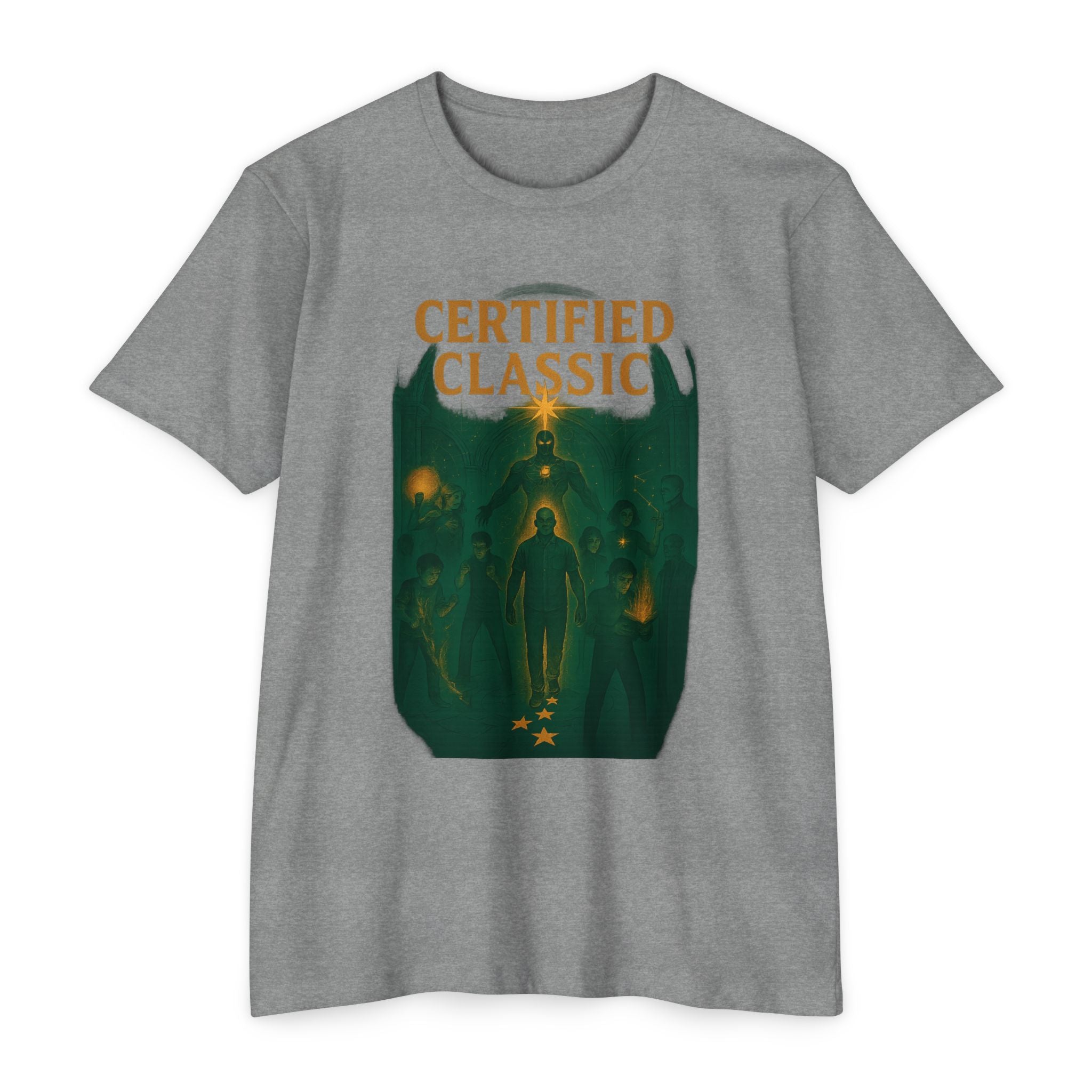 PRB Certified Classic T-Shirt | Vintage Spacewalk Illustration by Power Runs Black